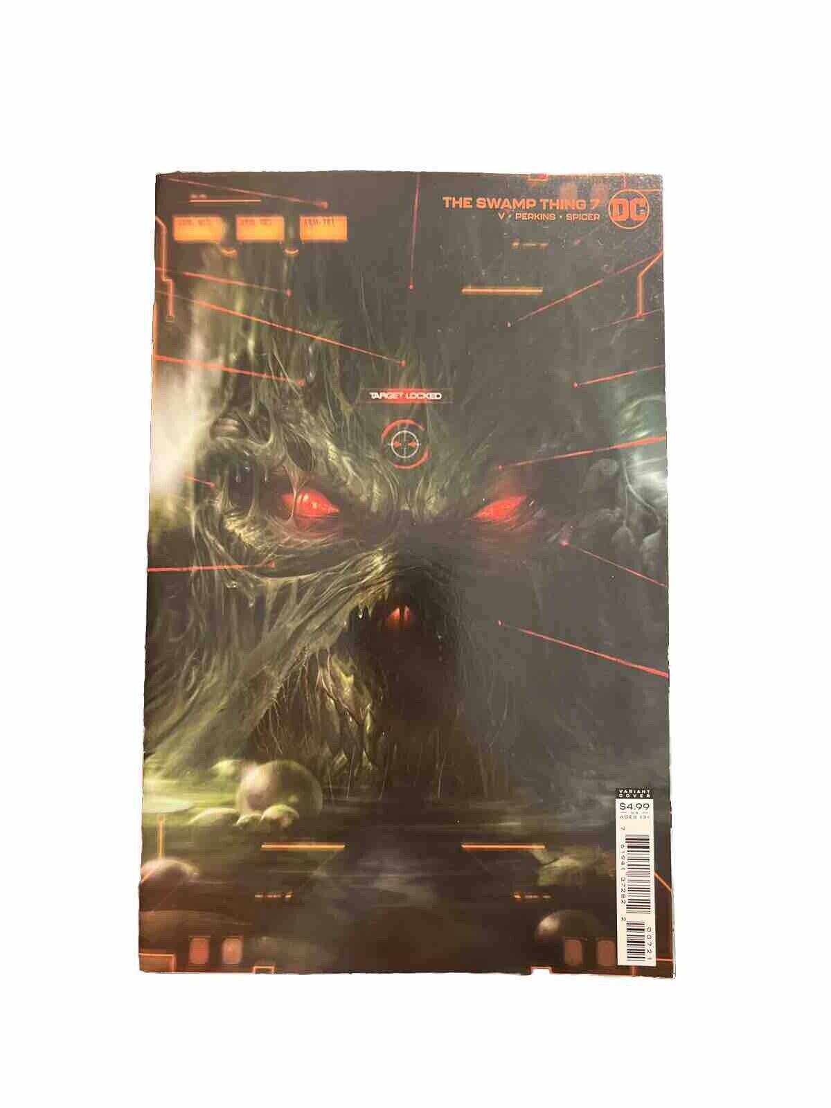 SWAMP THING #7 COMIC FRANCESCO MATTINA VARIANT COVER NEAR MINT UNREAD