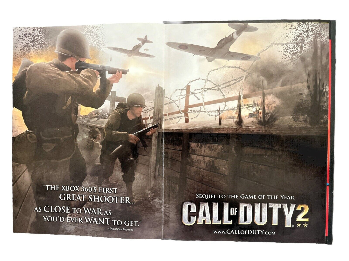 Holiday 2005 PC Gamer Vintage Computer Video Game Magazine #144 Call of Duty 2