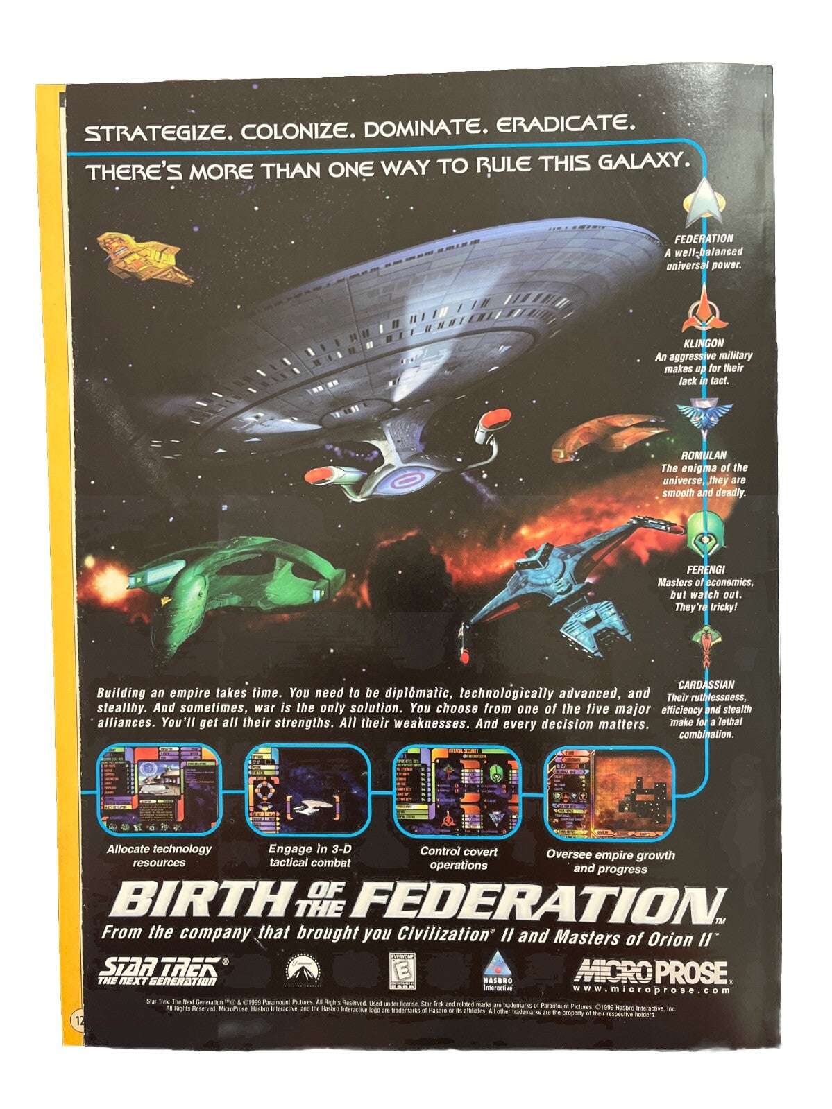 Computer Games Strategy Plus Magazine #101 April 1999 Star Wars X-Wing Alliance