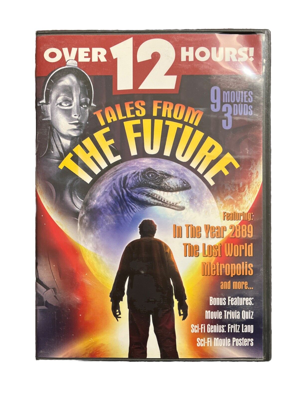 Tales From The Future - 9 Movies DVD 3 Disc Set Sci Fi Classics Rare Films