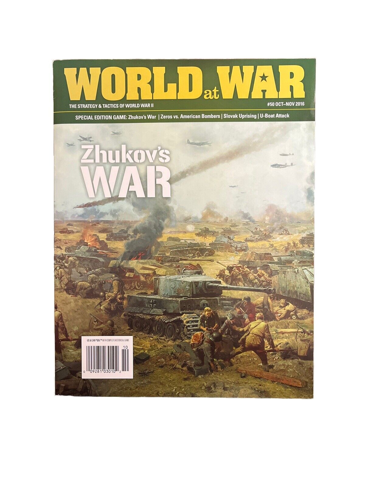 World At War Magazine #50 With Military Historical Game - Zhukov’s War