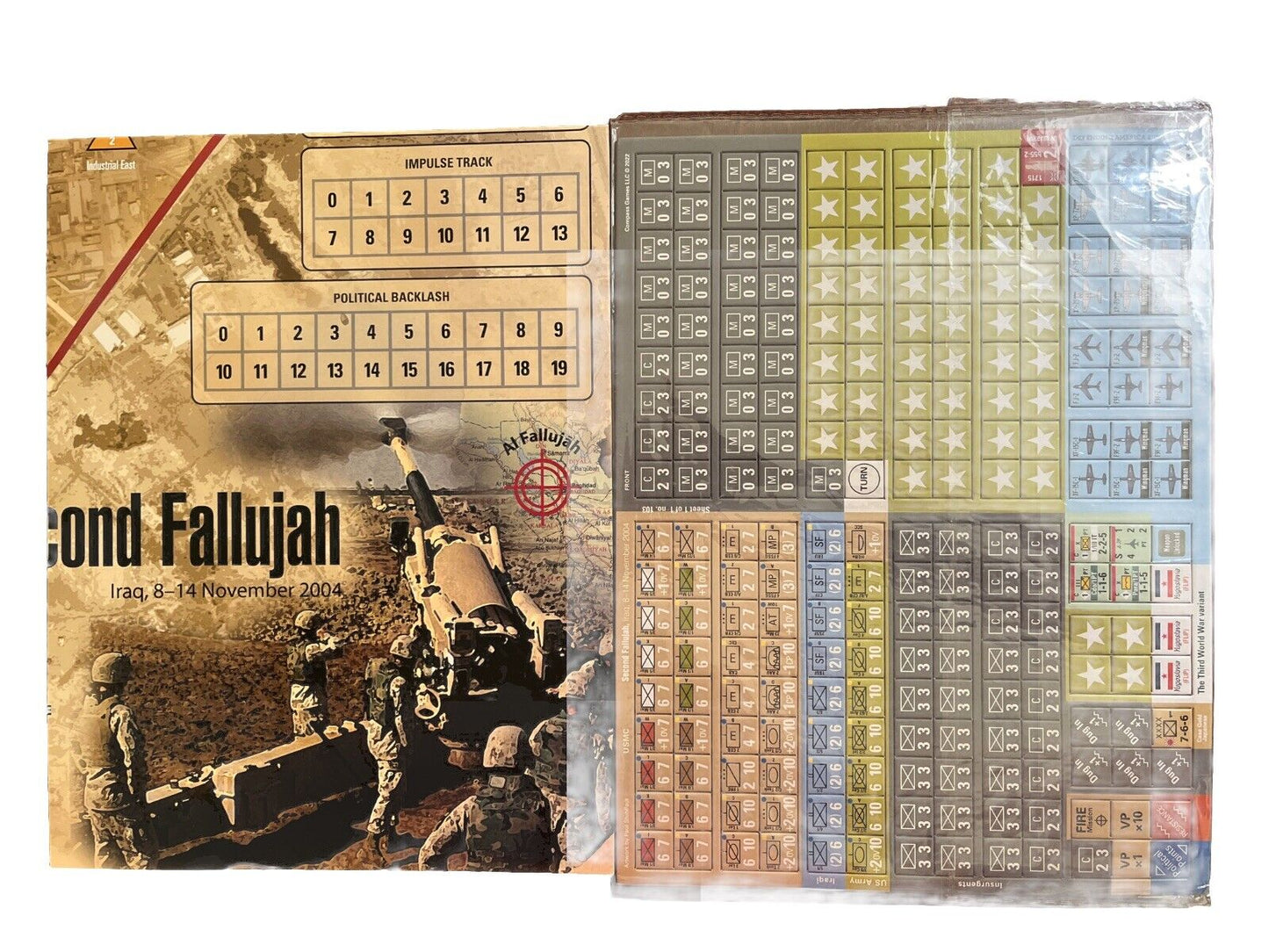 Compass Paper Wars Magazine With Complete Historical Game #103 Second Fallujah