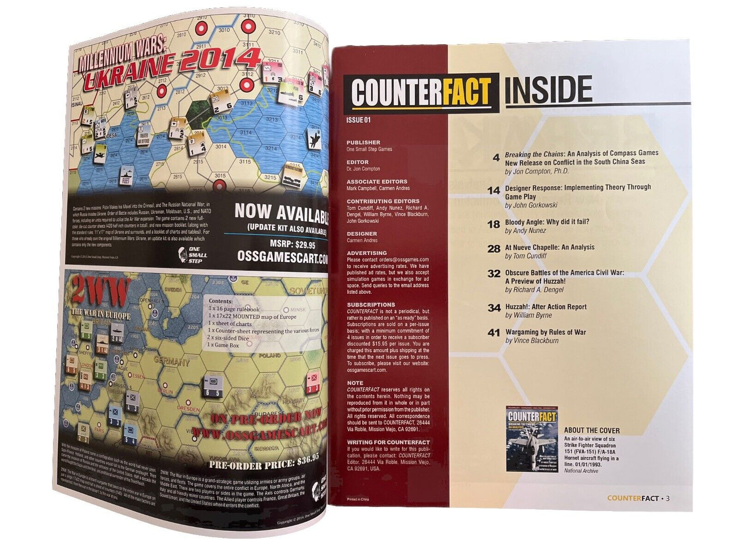 Vintage Wargaming CounterFact Magazine #1 Breaking The Chains: An Analysis