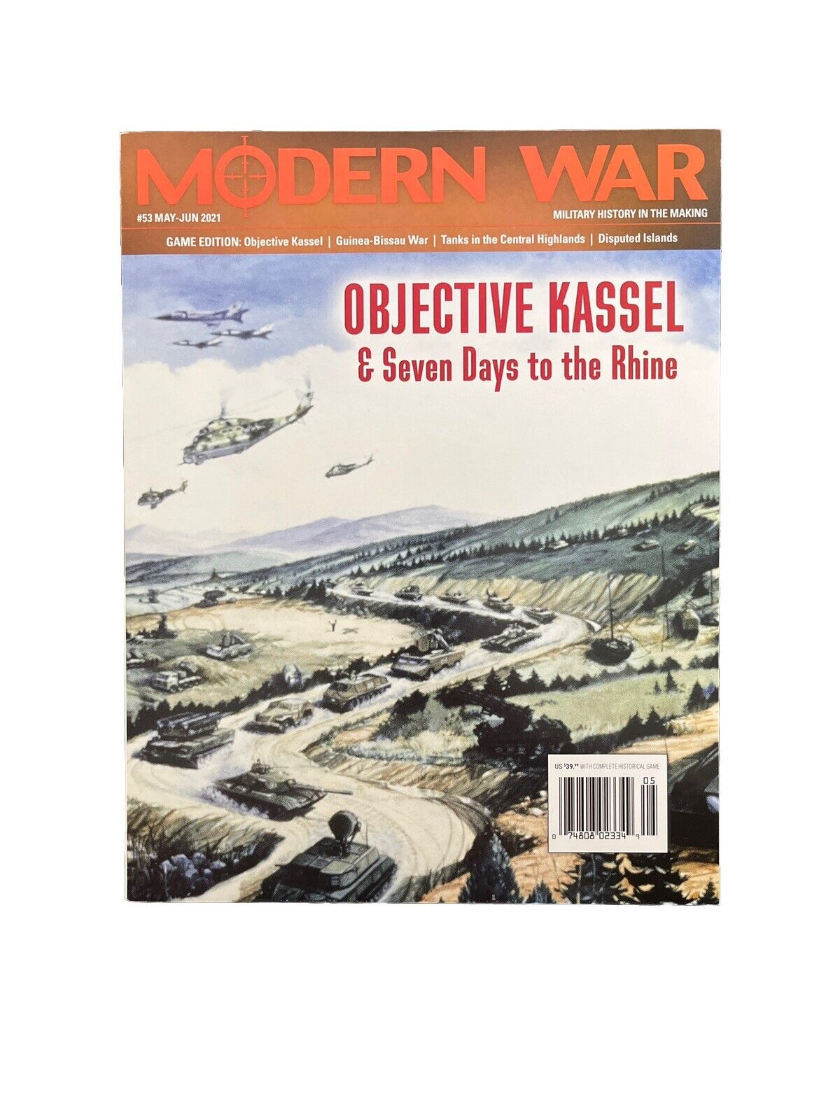 Decision Games Modern War Magazine With Complete Game #53 - Objective Kassel