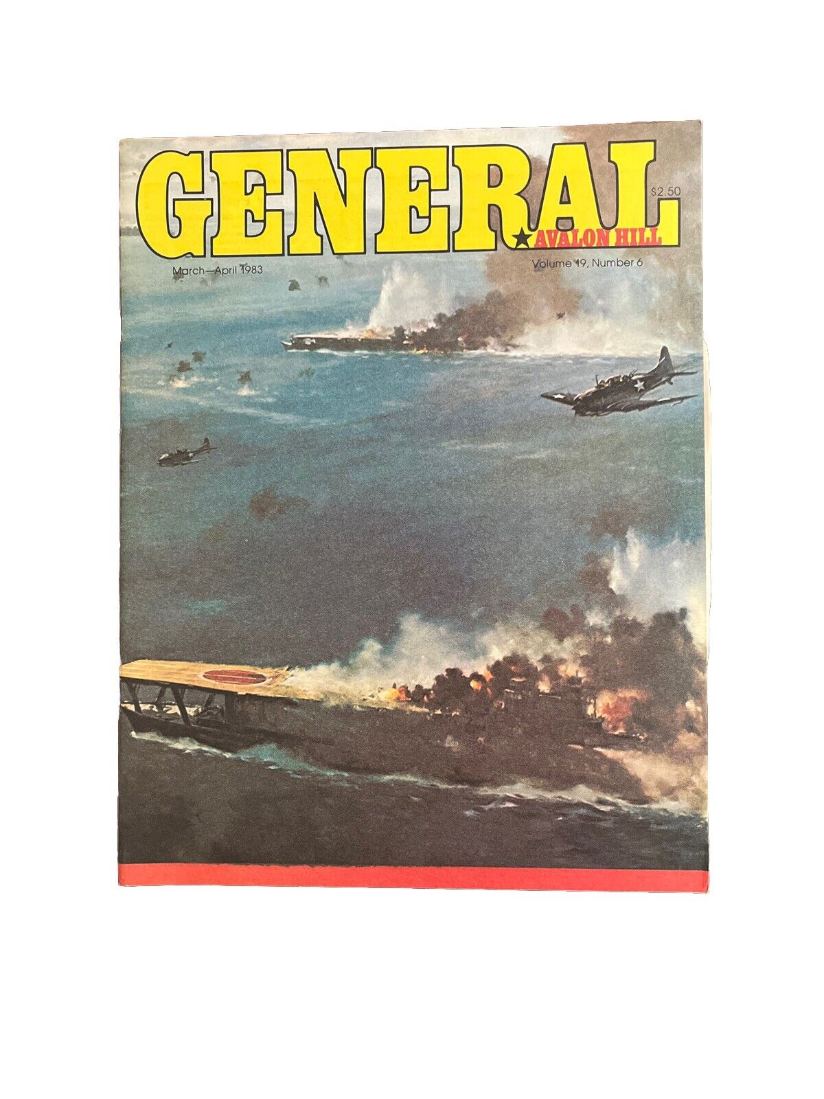 Avalon Hill General The Game Player Magazine Vol 19 #6 Victory in the Pacific