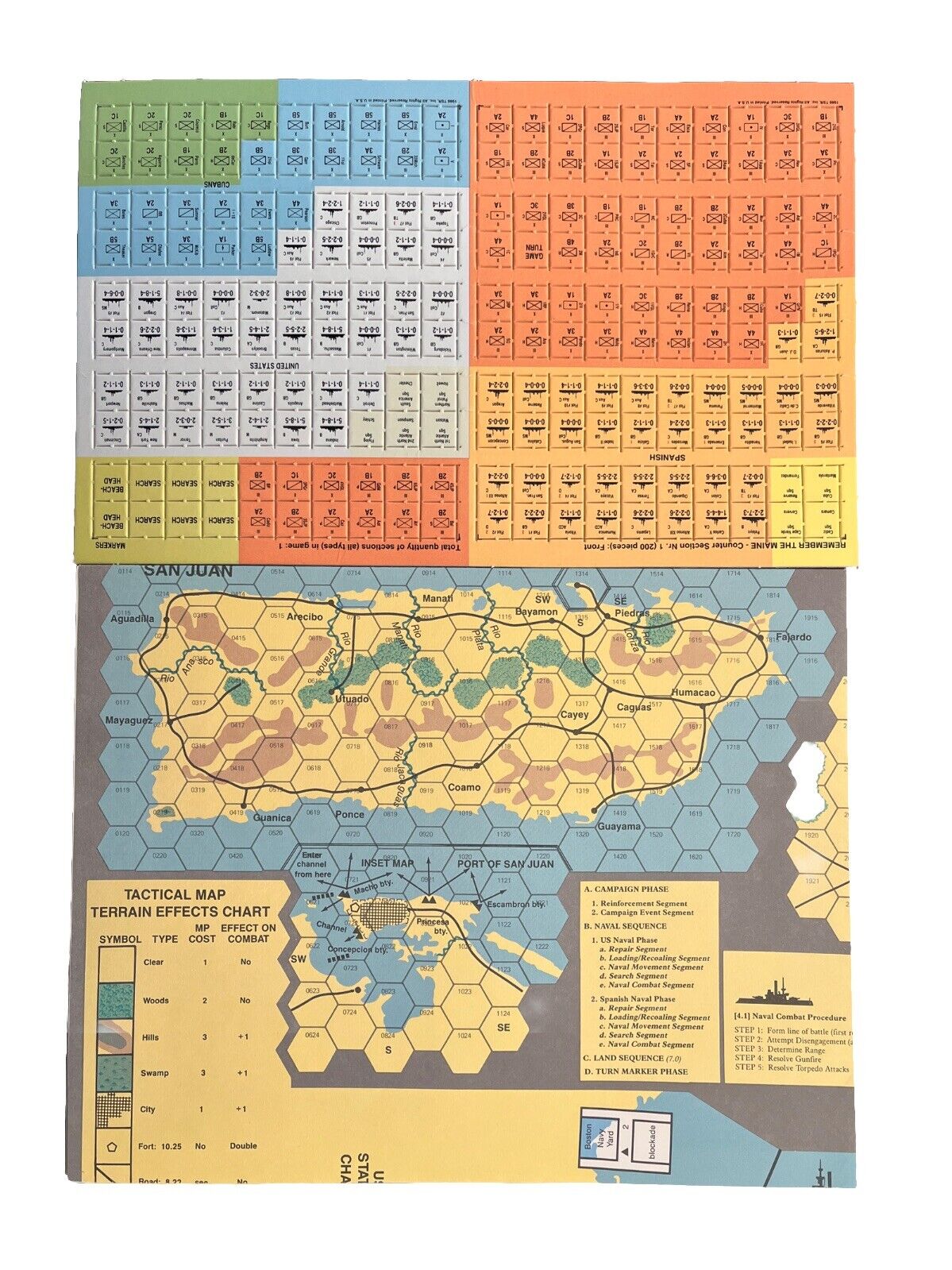 Strategy & Tactics Historical Wargame Magazine #108 1986 Remember the Maine