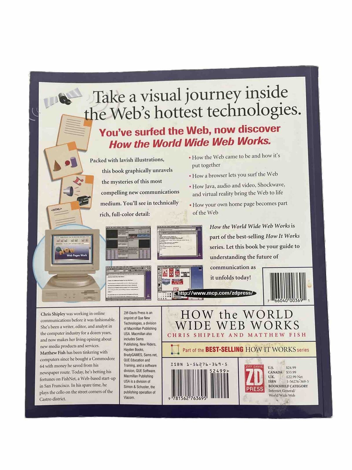 How the World Wide Web Works by Chris Shipley (1996, Trade Paperback)