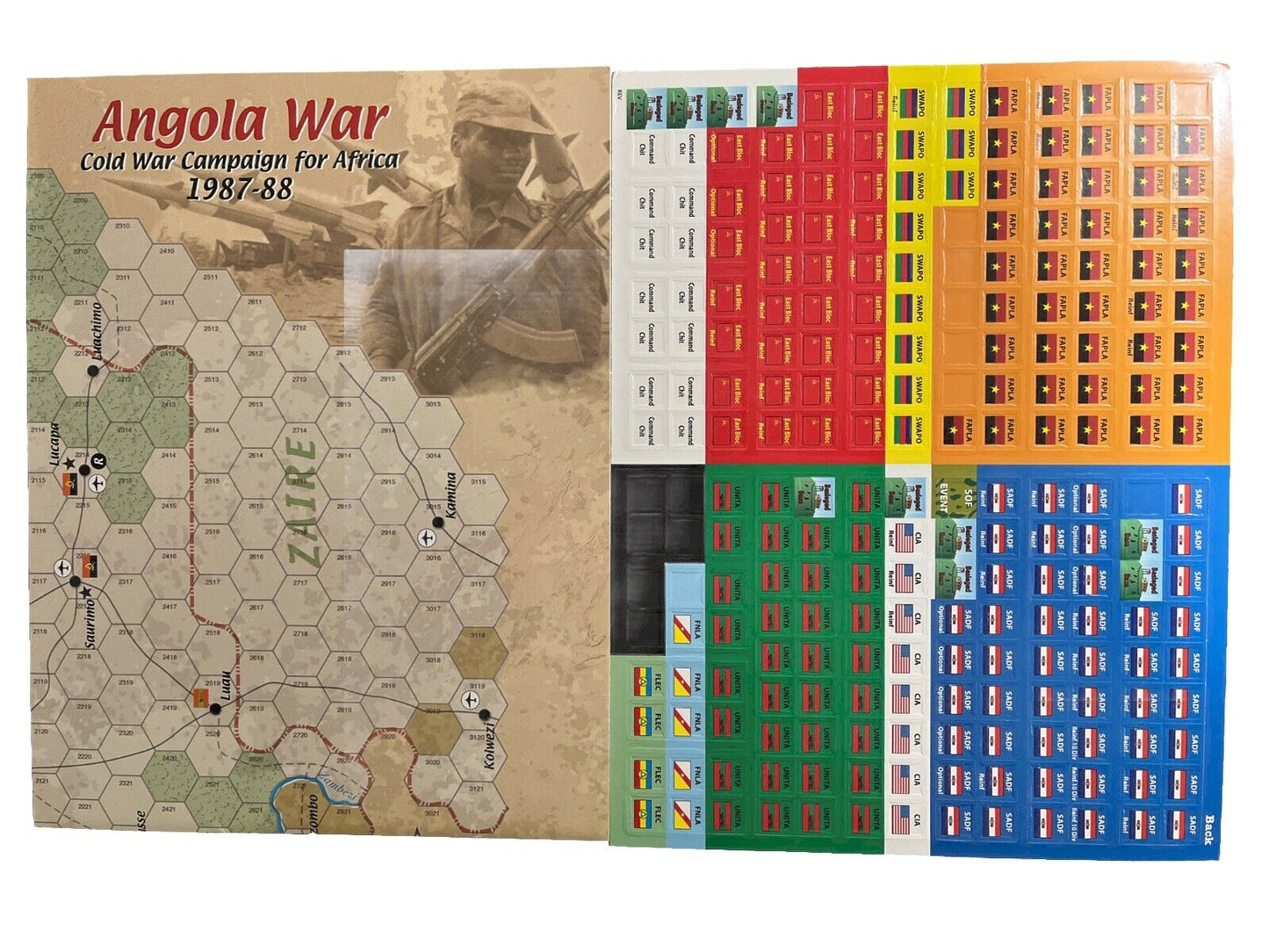 Strategy & Tactics Magazine With Game #290 Angola: Cold War Struggle In Africa