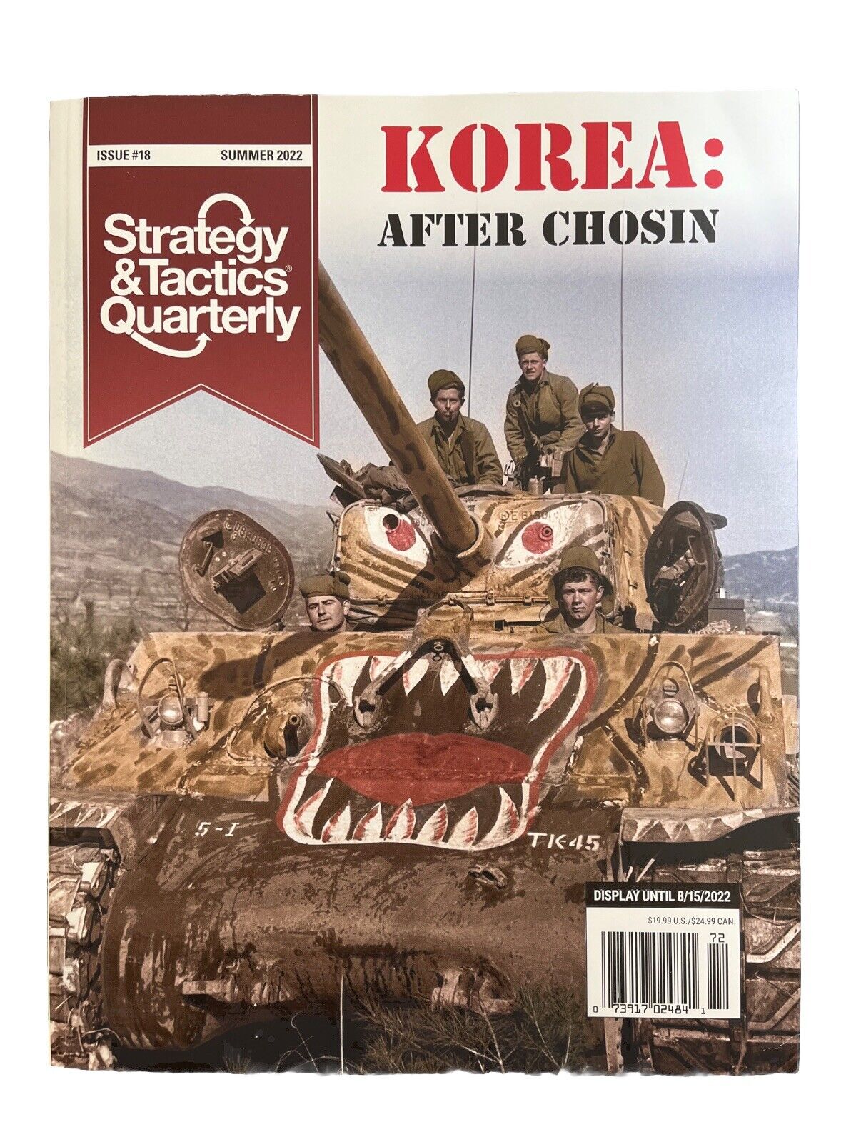 Strategy & Tactics War Game Magazine #18 With Map Poster - Korea: After Chosin