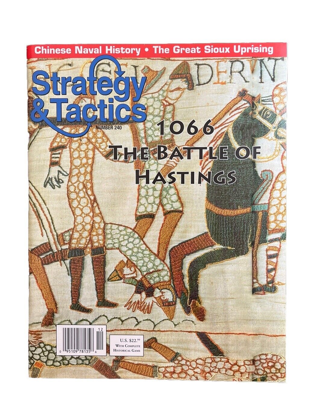 Strategy & Tactics Magazine #240 With History Game - 1066 The Battle of Hastings