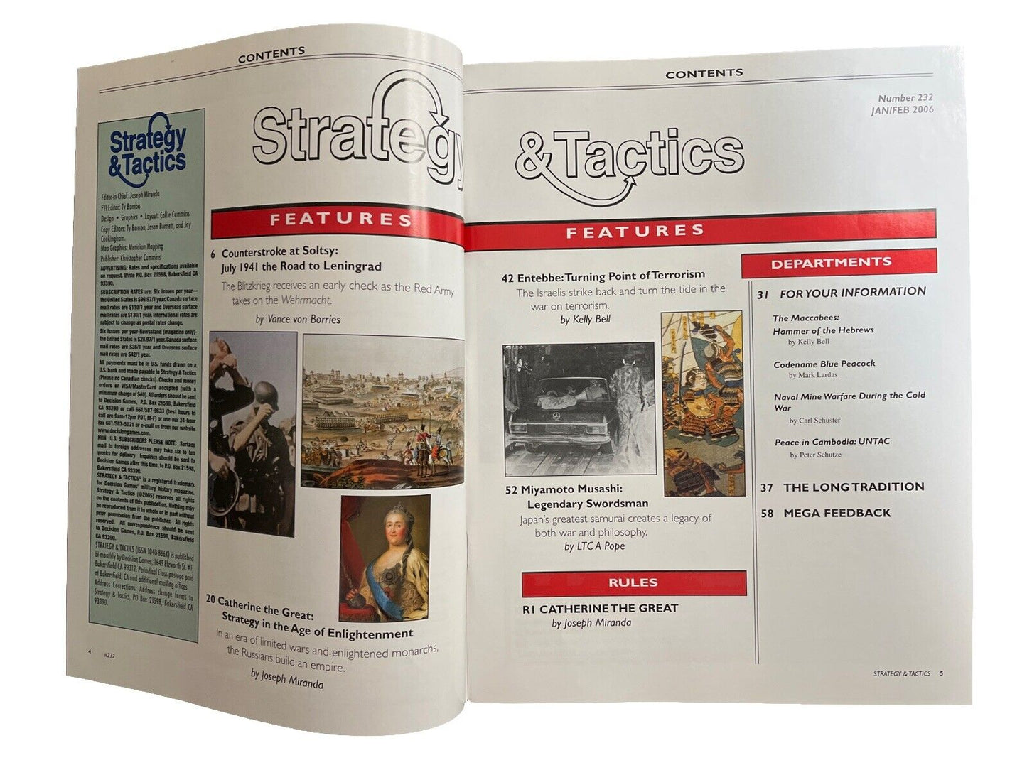 Strategy & Tactics Magazine #232 Counterstroke At Soltsy: The Road To Leningrad