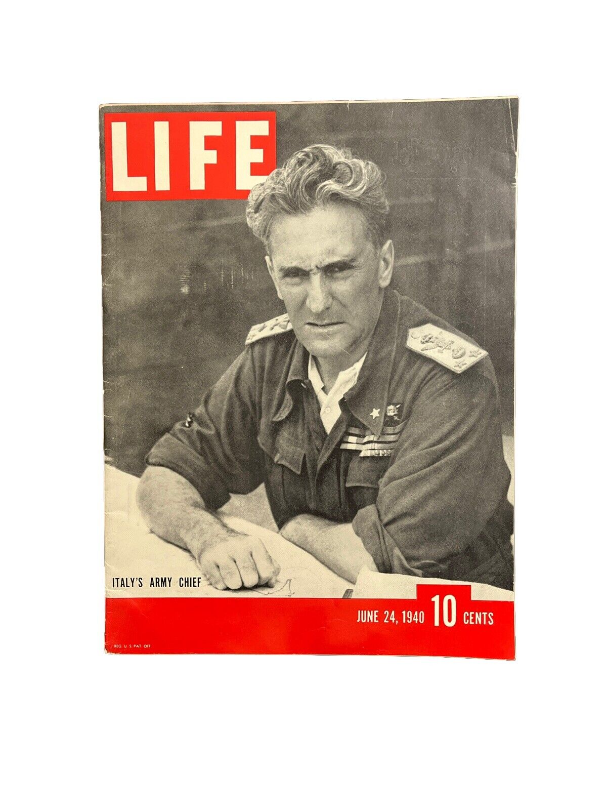 Life Magazine WWII Nazis Bombing Paris June 24 1940 Vol.8 #26 Antique Papers