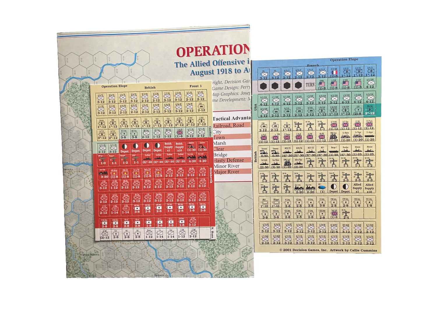 Strategy & Tactics Wargame Magazine #211 Allied Intervention Russian Civil War