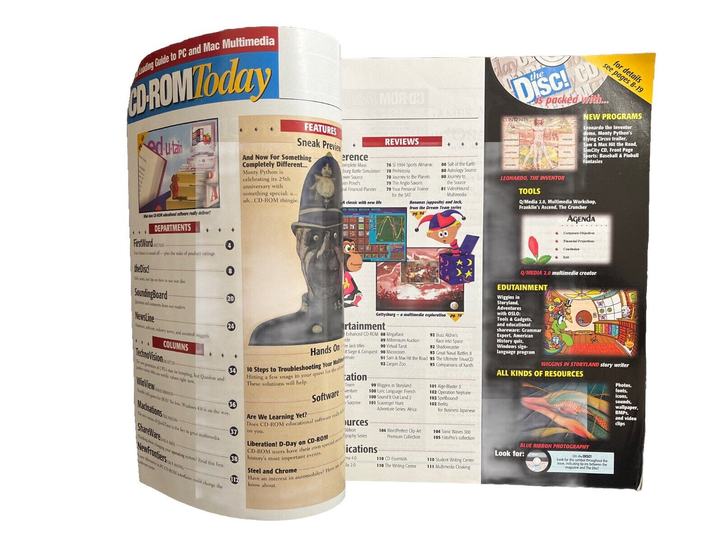 Classic CD-ROM Today Magazine Vol.2 No.4 Monty Python’s Multimedia Secrets