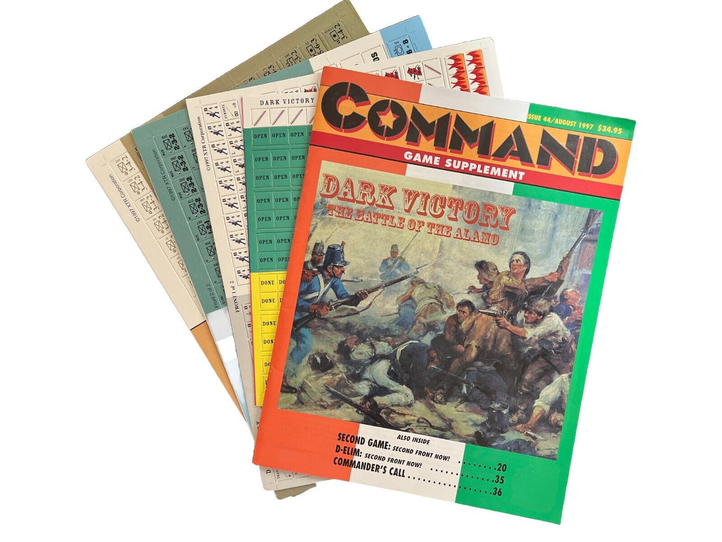 XTR Collectable Command Military History Wargame Magazine #44 1997 - Borodino