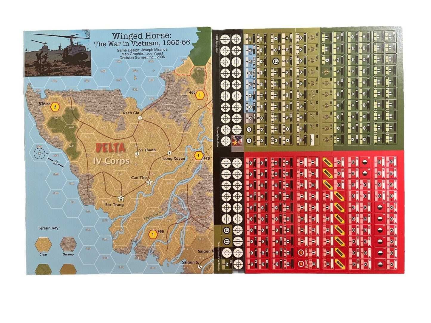 Strategy & Tactics Magazine #239 With Board Game - Winged Horse: Vietnam, 1965