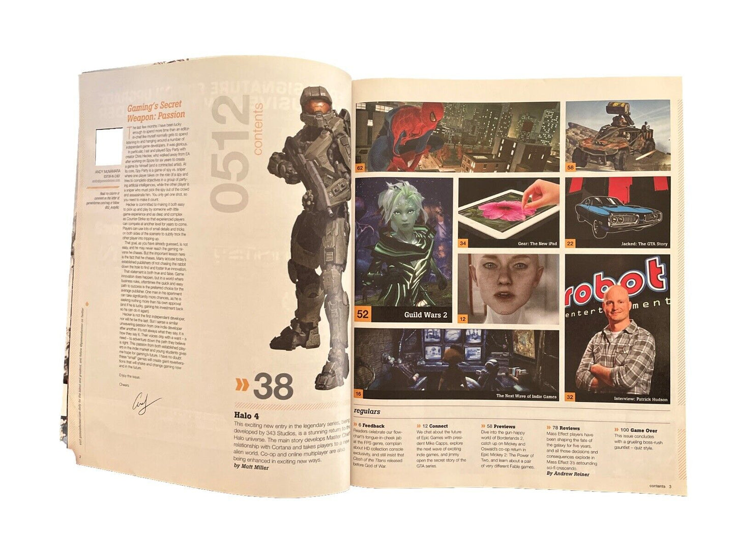 May 2012 GameInformer #229 Collectable Computer Video Game Magazine Halo 4