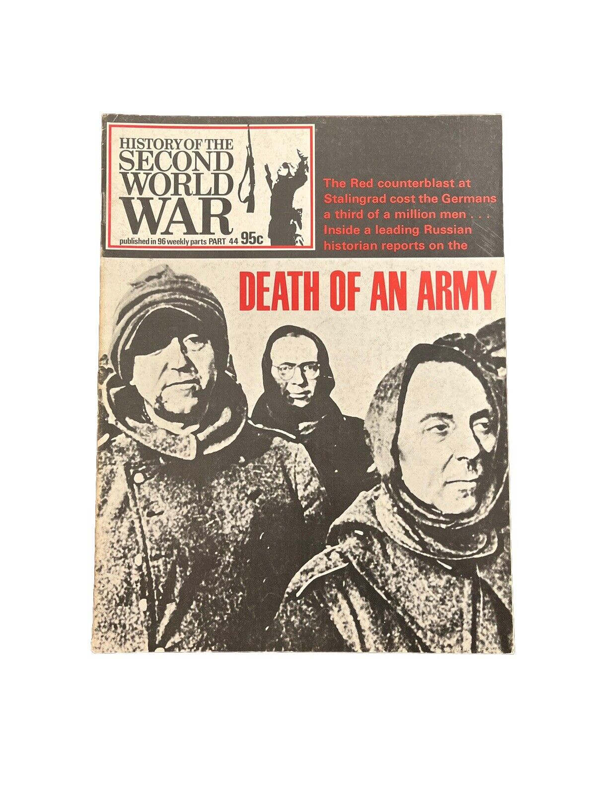 History of the Second World War Vintage Magazine Part 44 1974 Death of an Army