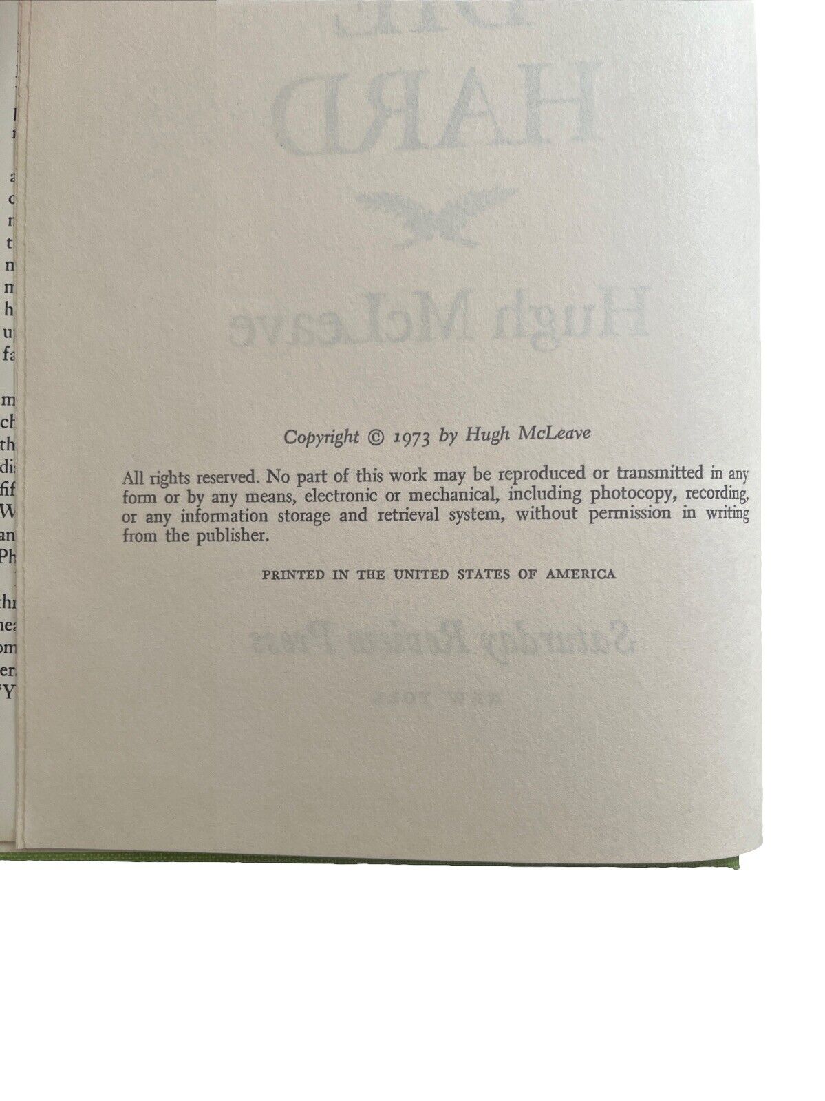 The Damned Die Hard by Hugh McLeave The French Foreign Legion Vintage Book