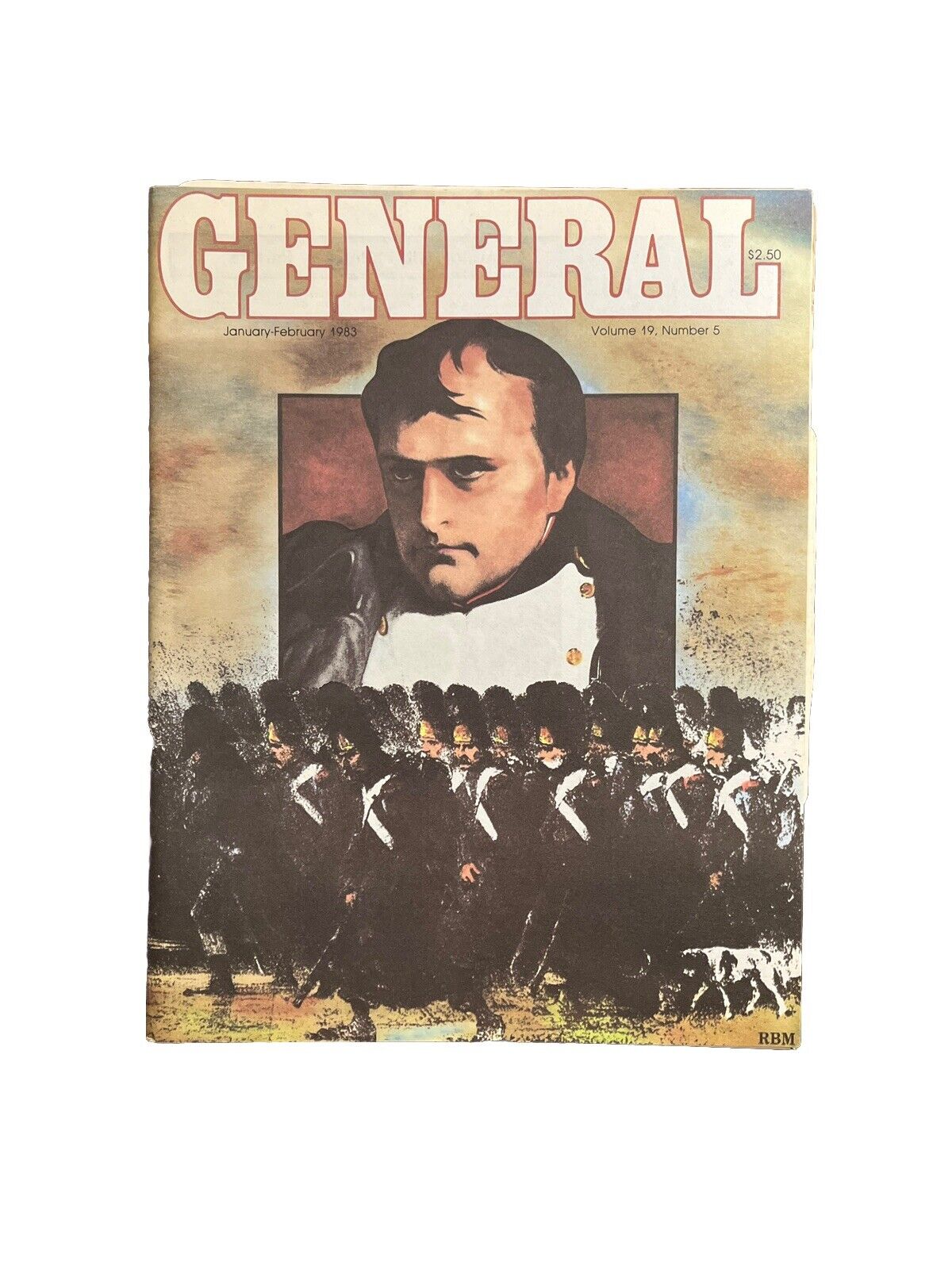 Avalon Hill The General Magazine Vol. 19 #5 Collectable Vintage Board Games 1983