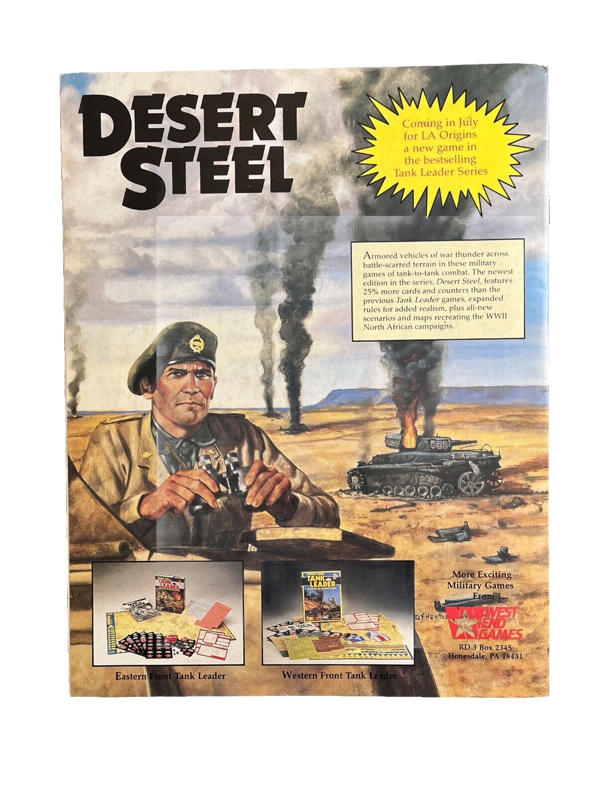 Collectable Vintage WARGAMER Magazine VOL.2 #11 Mar-Apr 1989 - Red Storm Rising