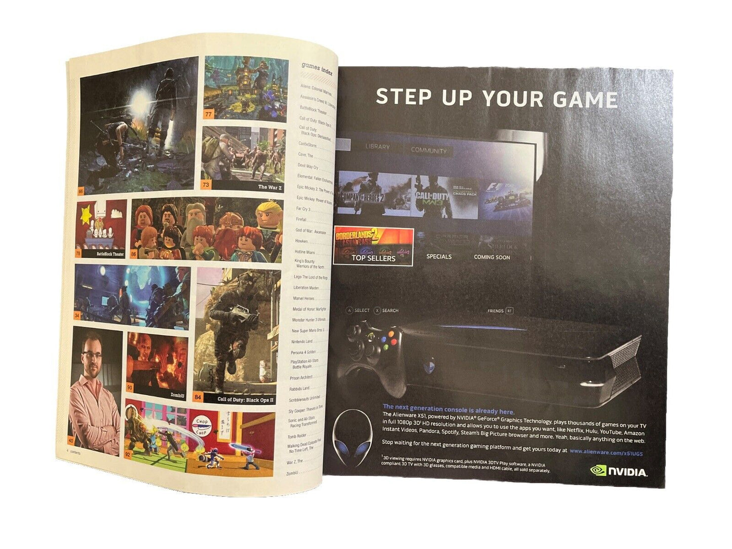 January 2013 Game Informer #237 Video Game Magazine Top 50 Games of 2012