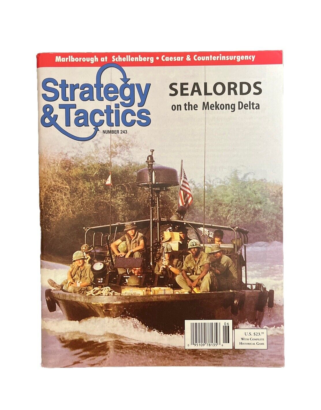 Strategy & Tactics Magazine #243 With Tabletop Game Sealords on the Mekong Delta