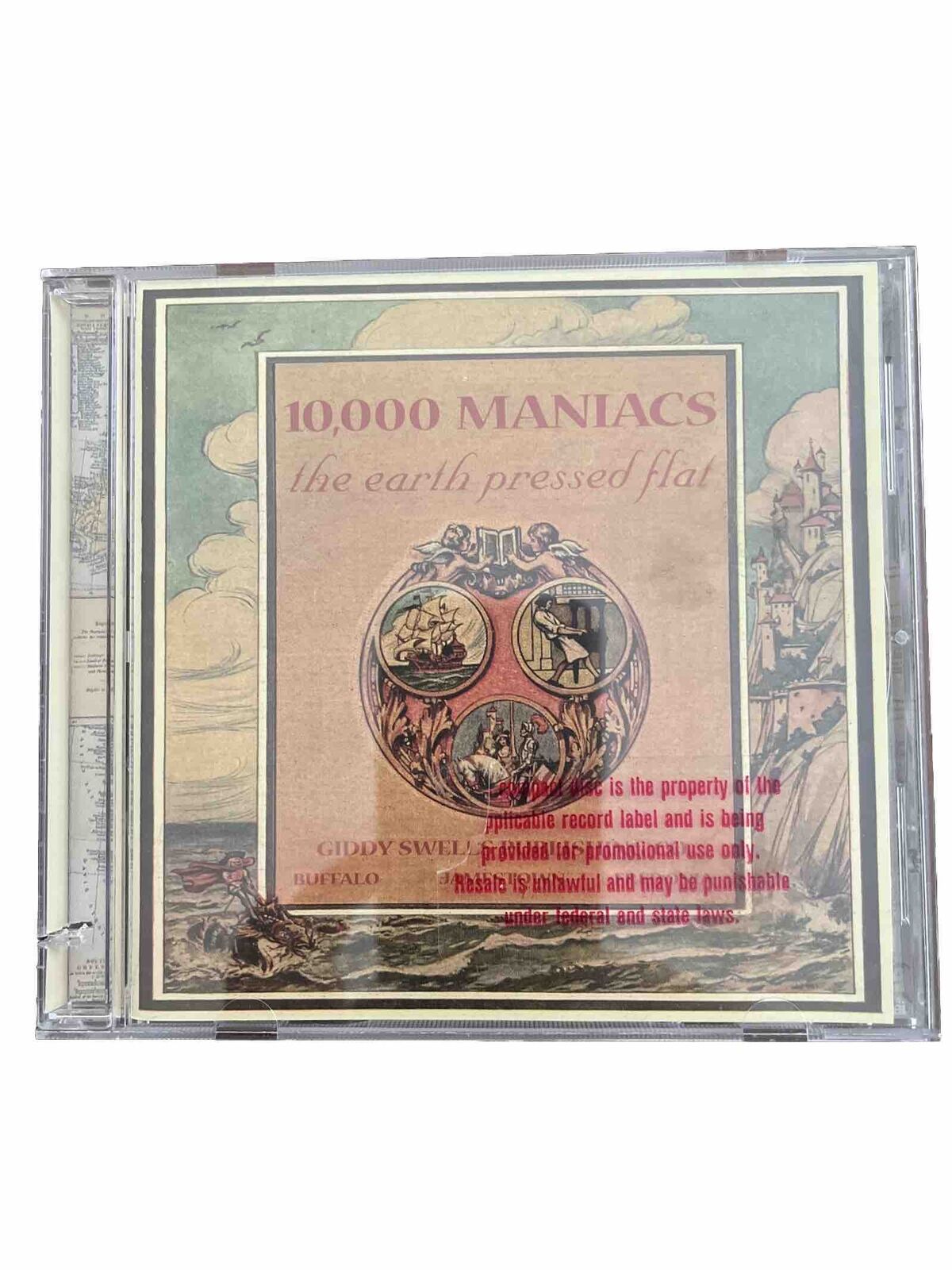 The Earth Pressed Flat by 10,000 Maniacs (CD, May-1999, Bar/None Records)