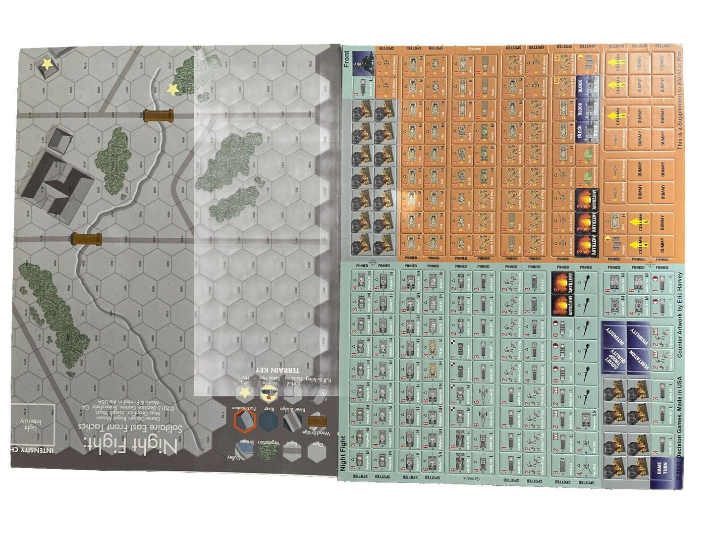 World At War Vintage Magazine With Complete Game-Night Fight #44 Oct-Nov 2015