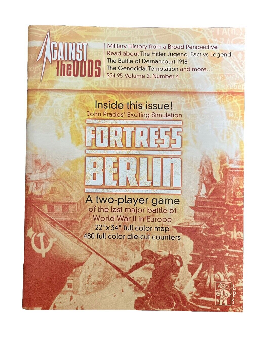 Against the Odds Wargame Magazine Vol.2 #4 With Board Game - Fortress Berlin