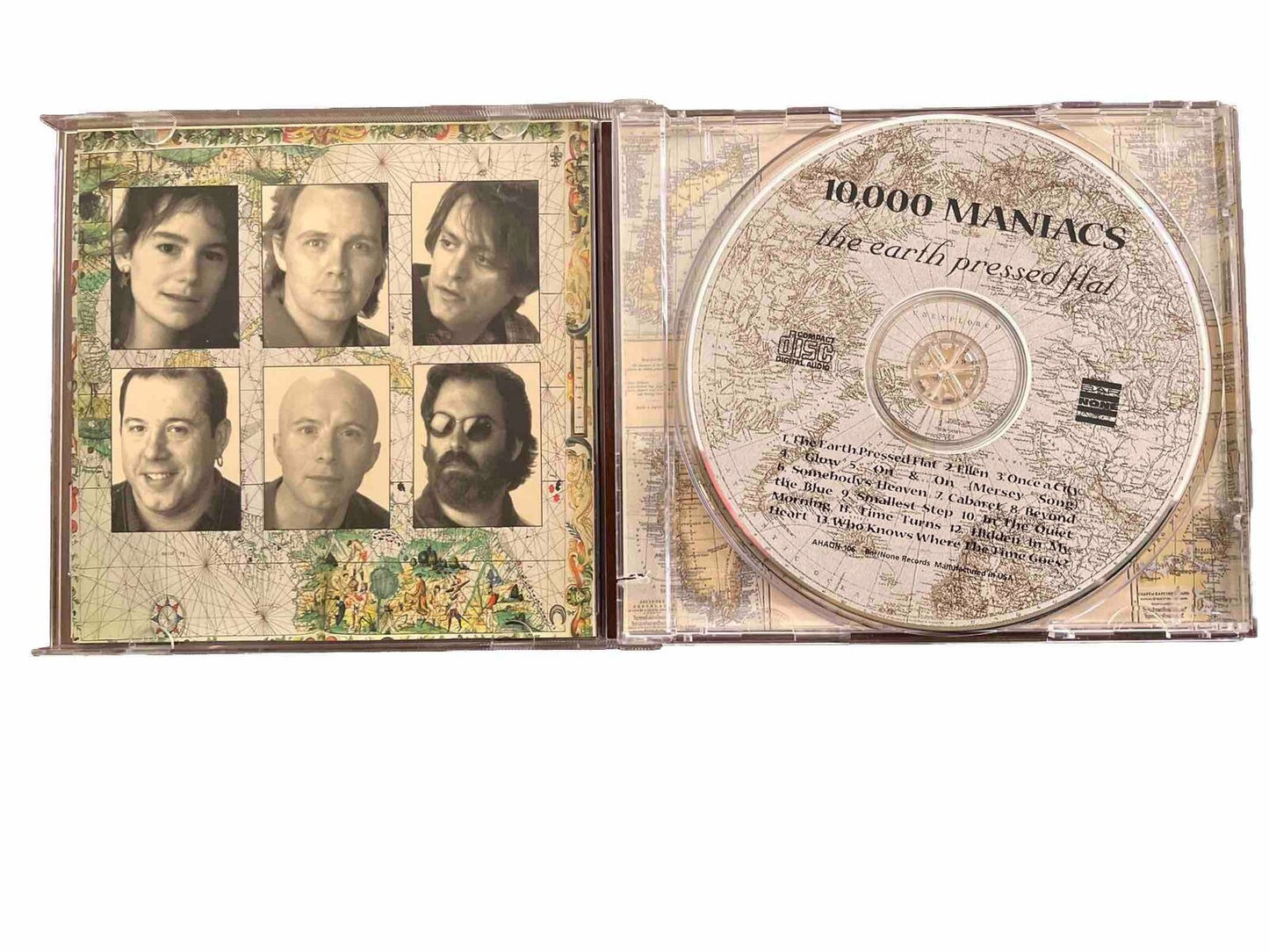 The Earth Pressed Flat by 10,000 Maniacs (CD, May-1999, Bar/None Records)