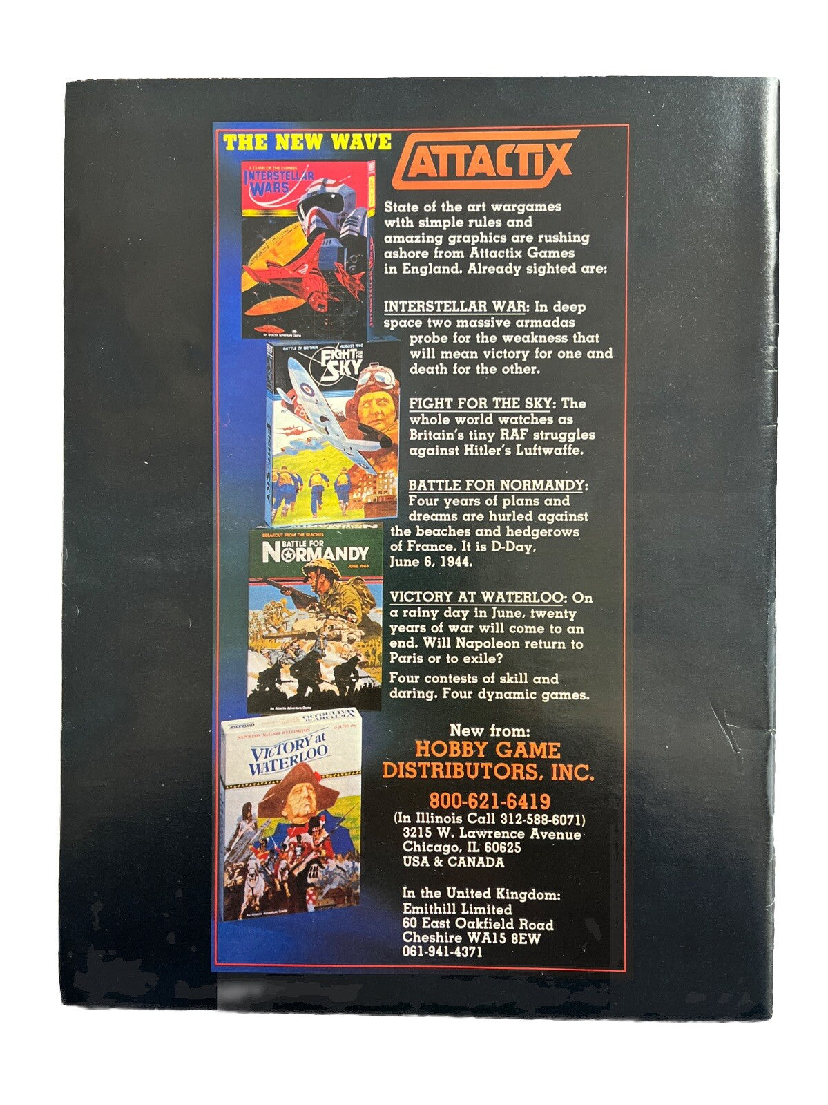 Vintage Strategy & Tactics Historical Wargame Magazine #96 1984 Singapore