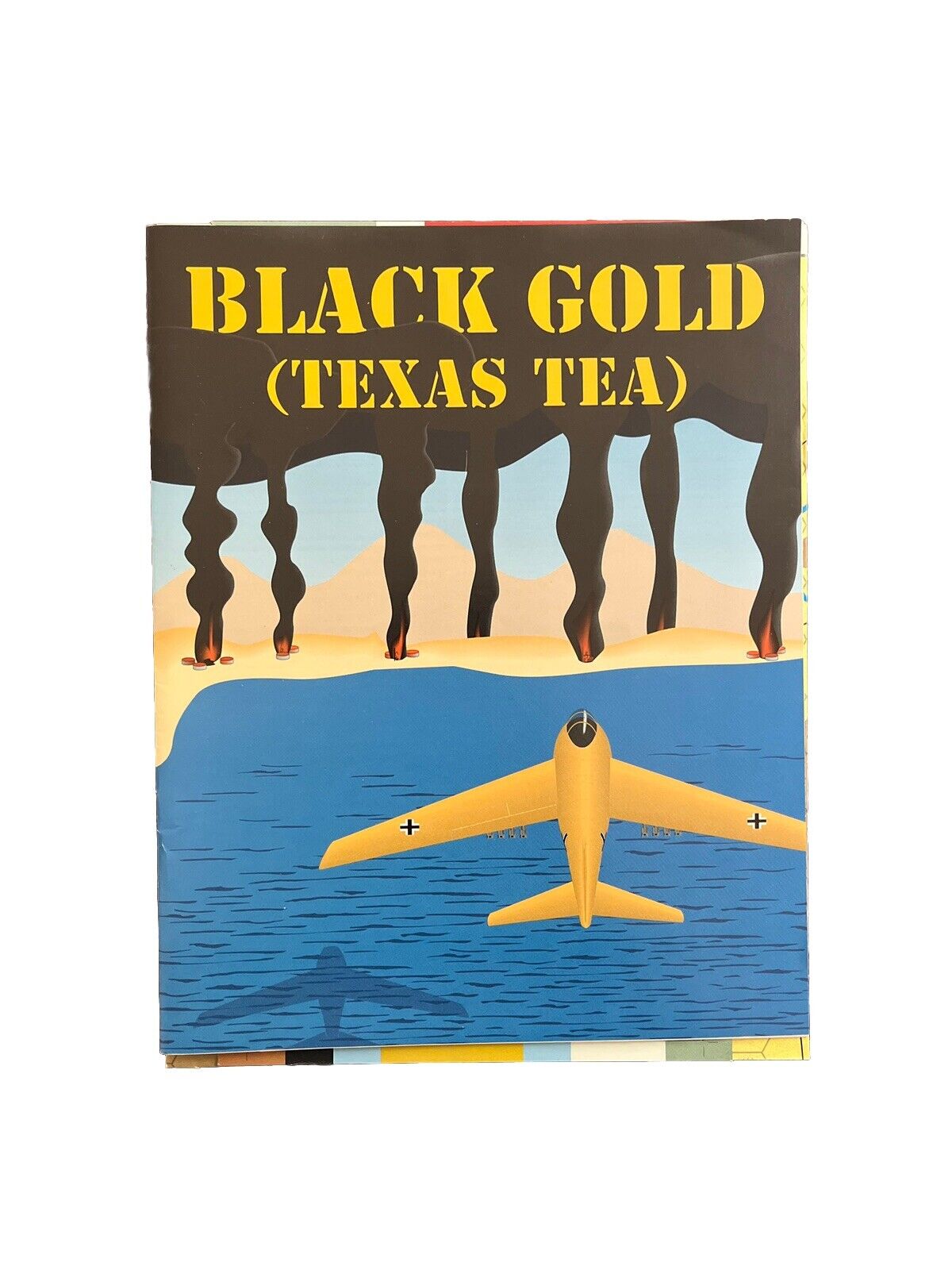 BLACK GOLD (TEXAS TEA) Collectable Complete Historical Board Game Axis Won WW2