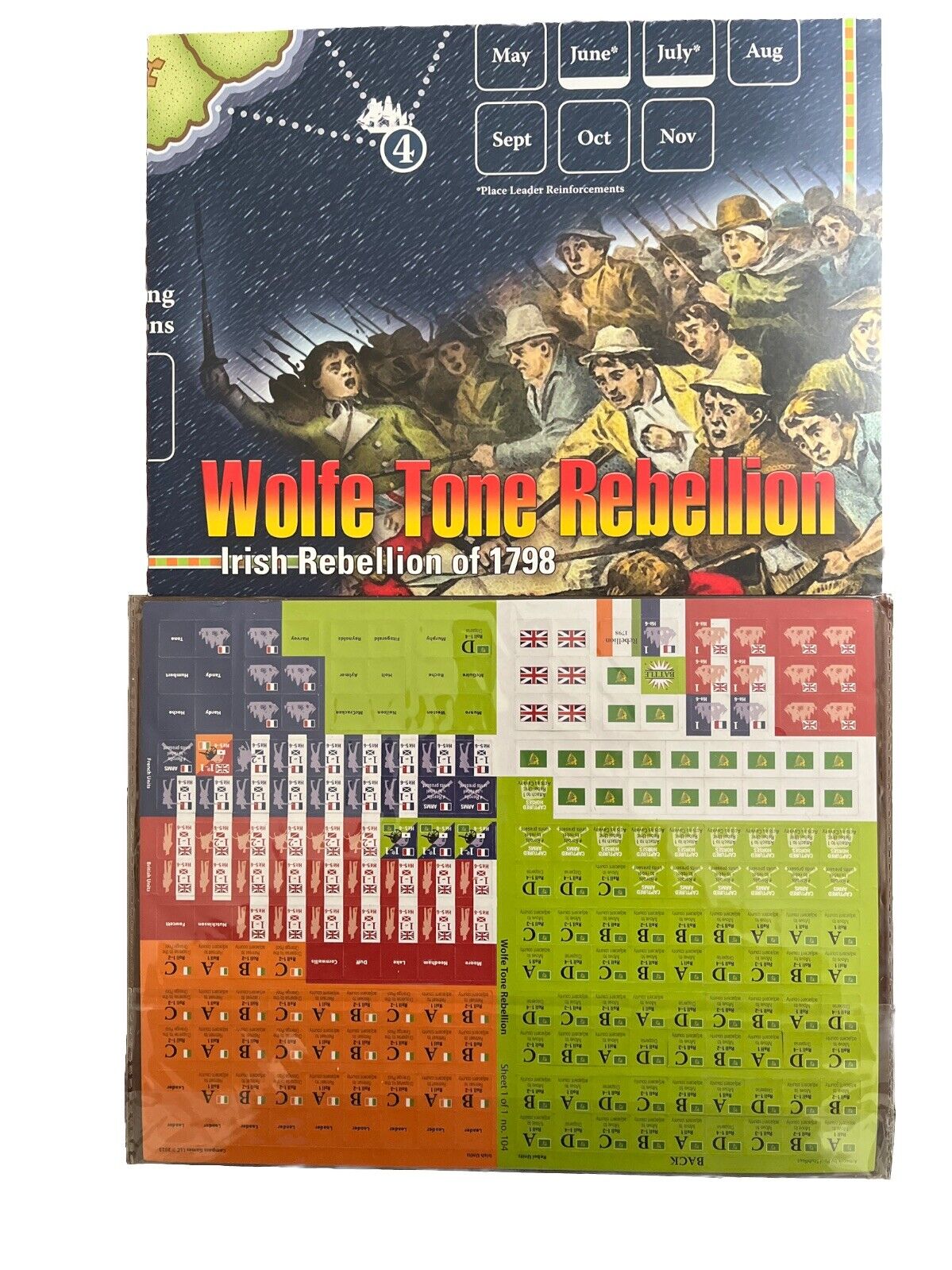 Paper Wars Magazine With A Complete Historical Game #104 Wolfe Tone Rebellion