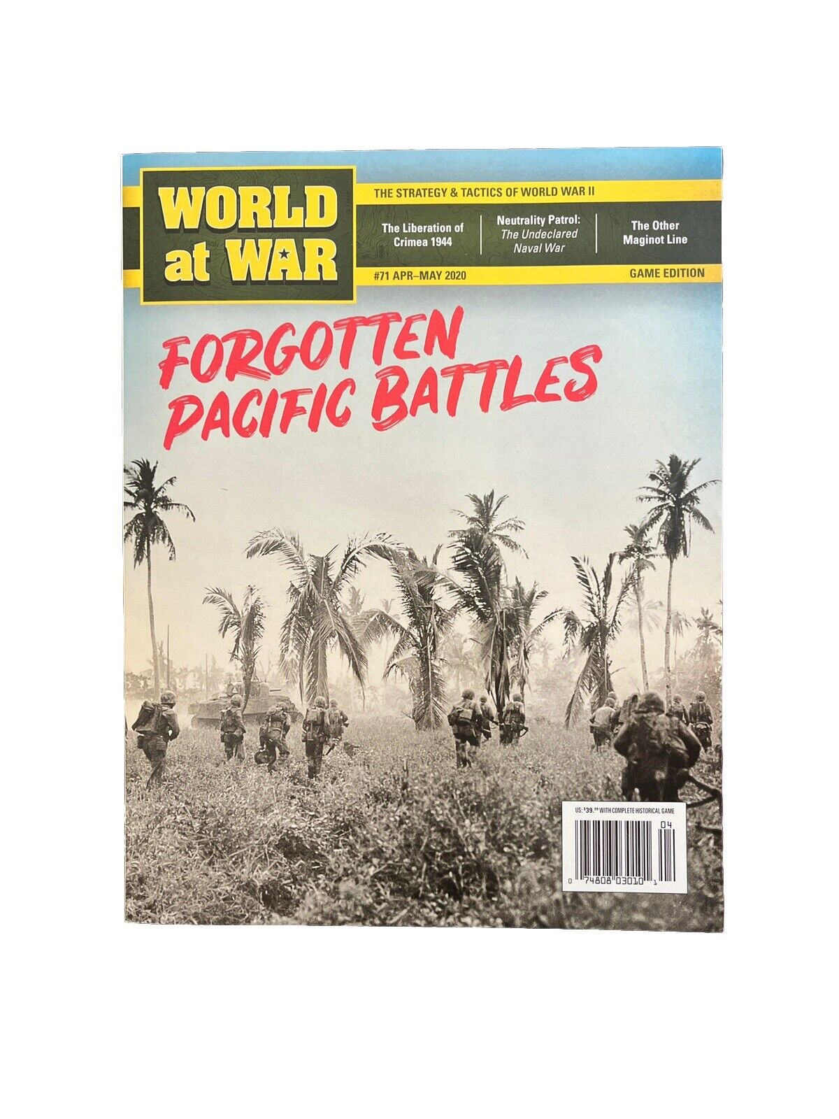 World At War Magazine #71 With Historical Game - Forgotten Pacific Battles