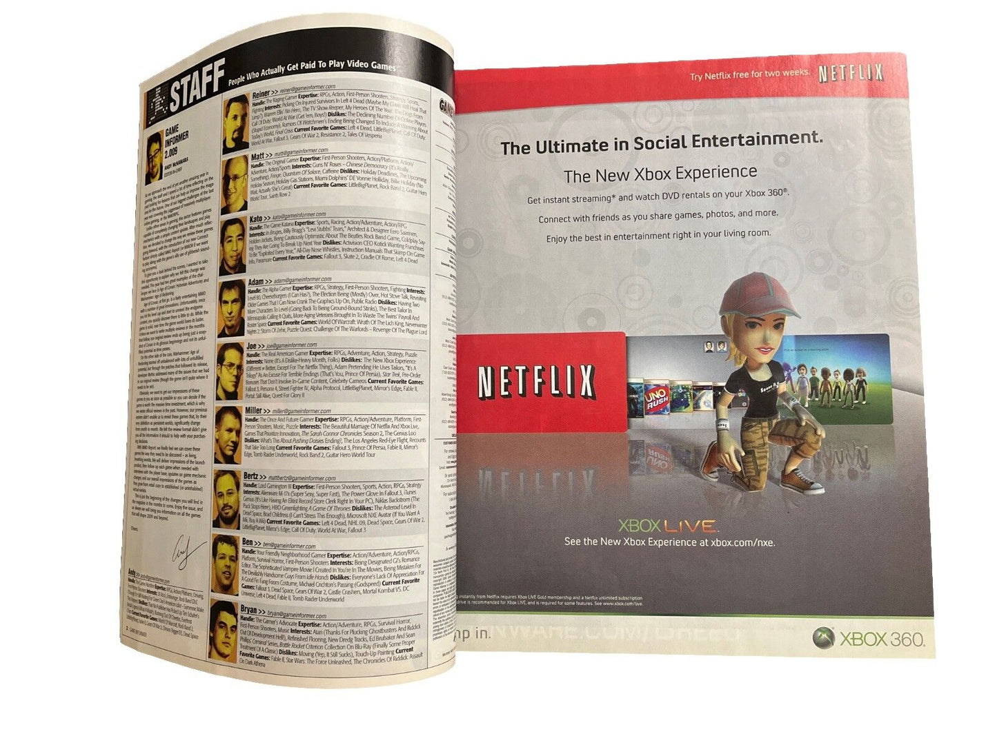 Game Informer Collectable Video Game Magazine #189 January 2009 Uncharted 2