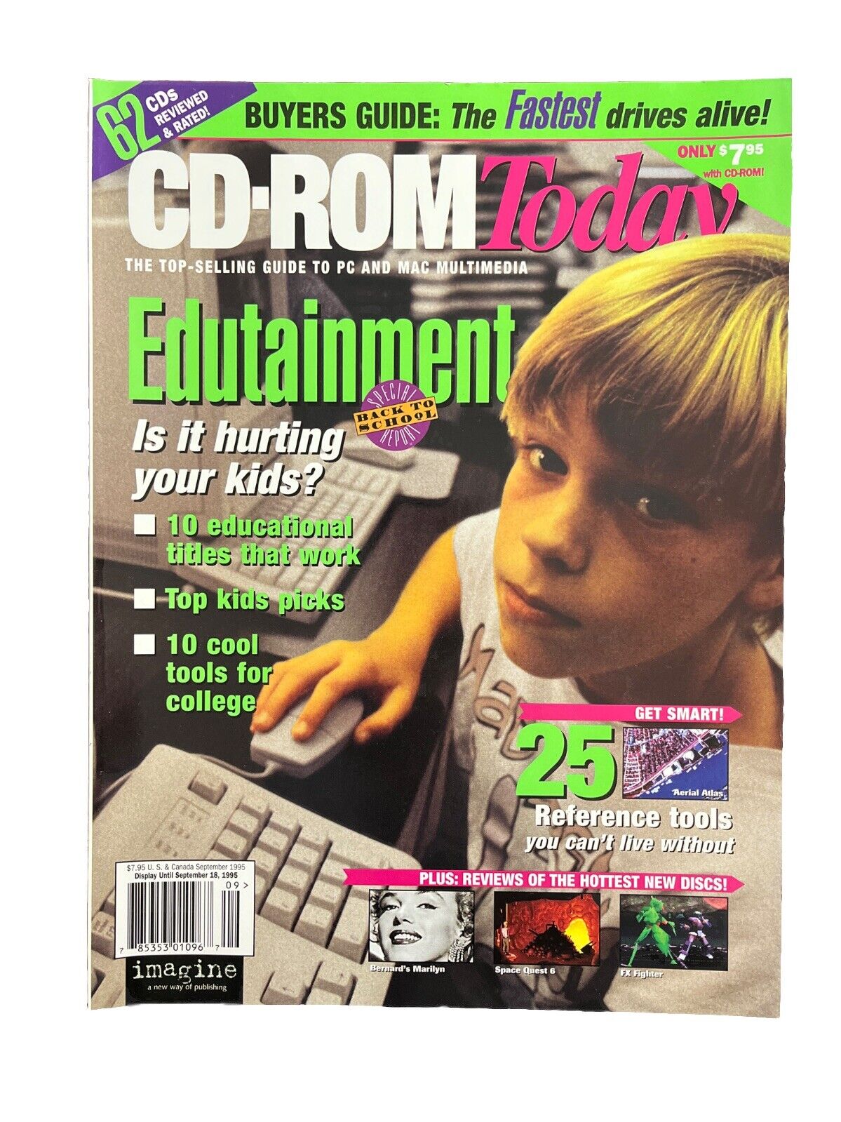 Classic CD-ROM Today PC And Mac Multimedia Magazine Vol.3 No.9 Edutainment