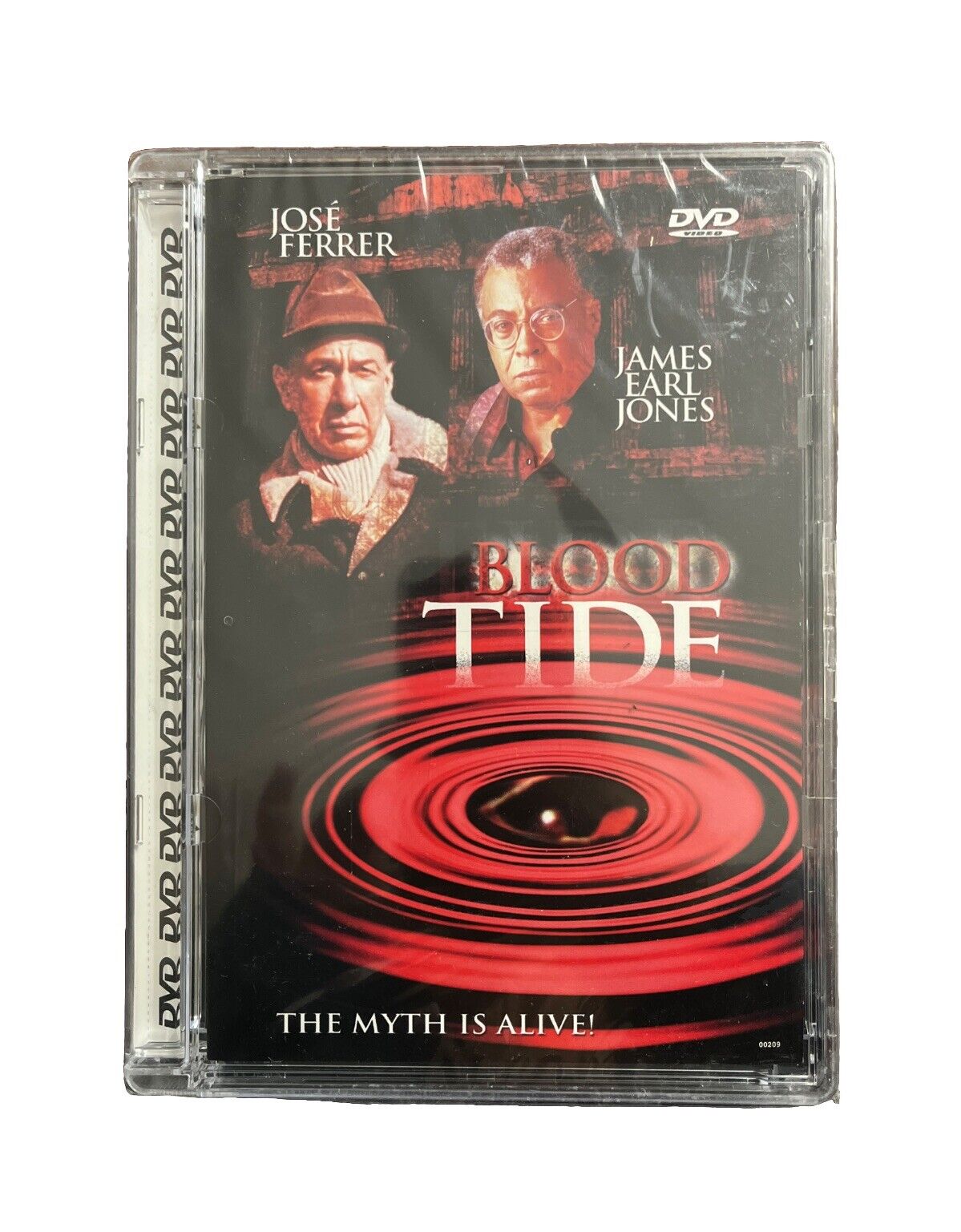 Vintage Movie Blood Tide 1982 DVD Starring Jose Ferrer and James Earl Jones