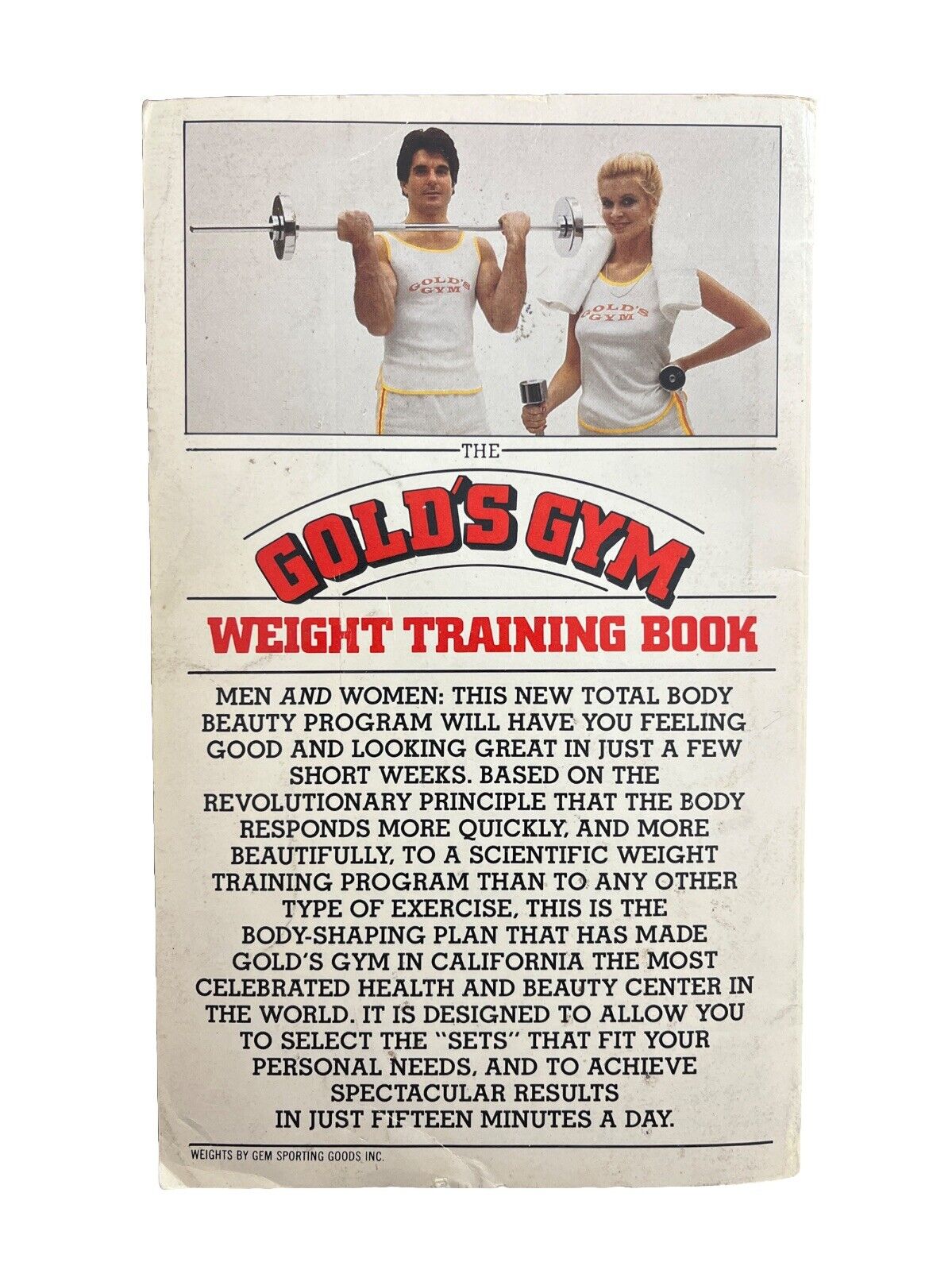 The Gold's Gym Weight Training Book by Ken Sprague and Bill Dobbins (May 1980)