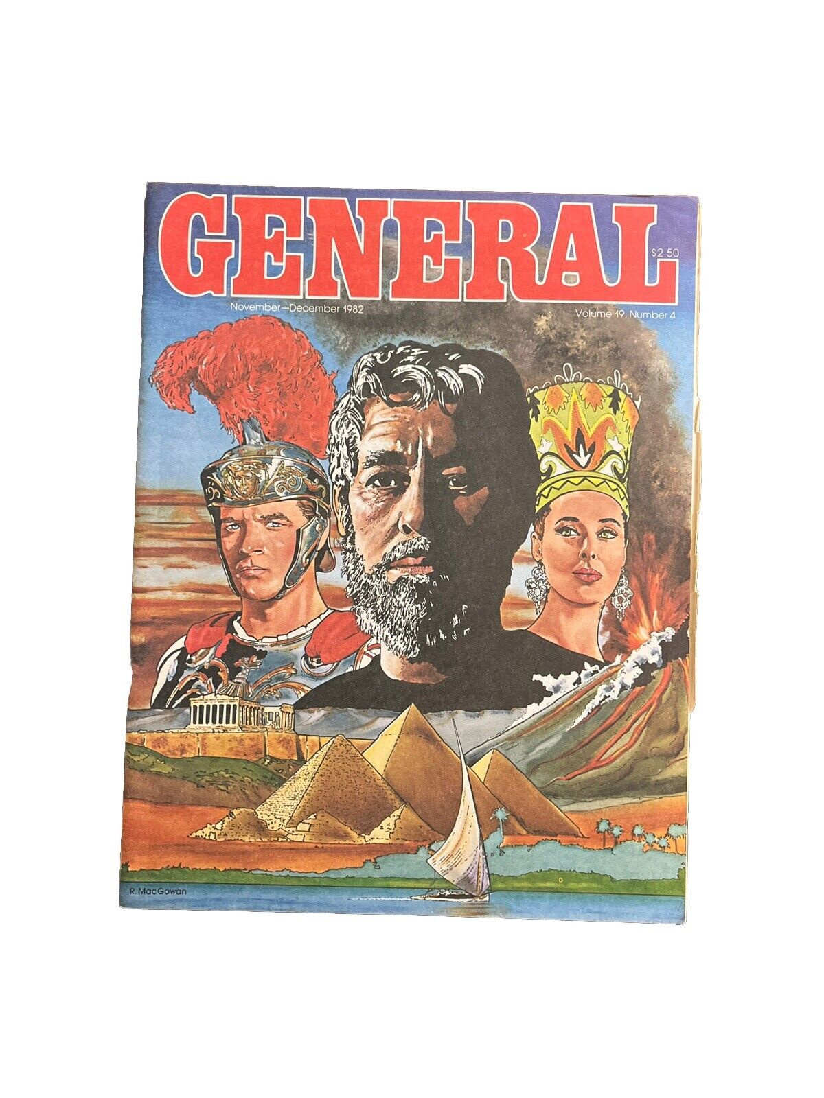 Nov-Dec 1982 The Avalon Hill General Vol. 19 #4 Collectable Vintage Magazine