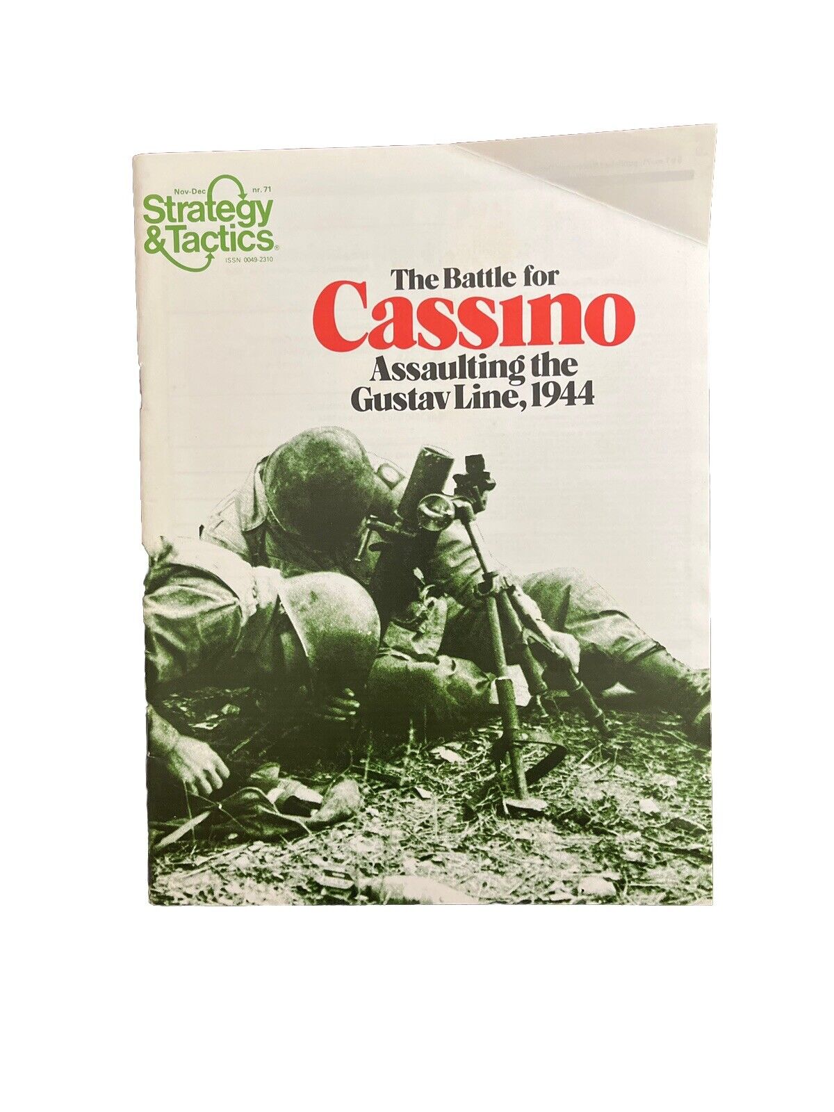 Strategy & Tactics Magazine #71 With Historical War Game -The Battle for Cassino