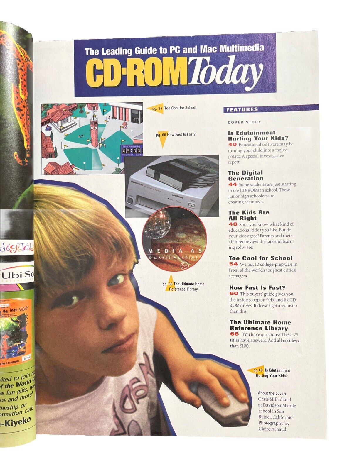 Classic CD-ROM Today PC And Mac Multimedia Magazine Vol.3 No.9 Edutainment