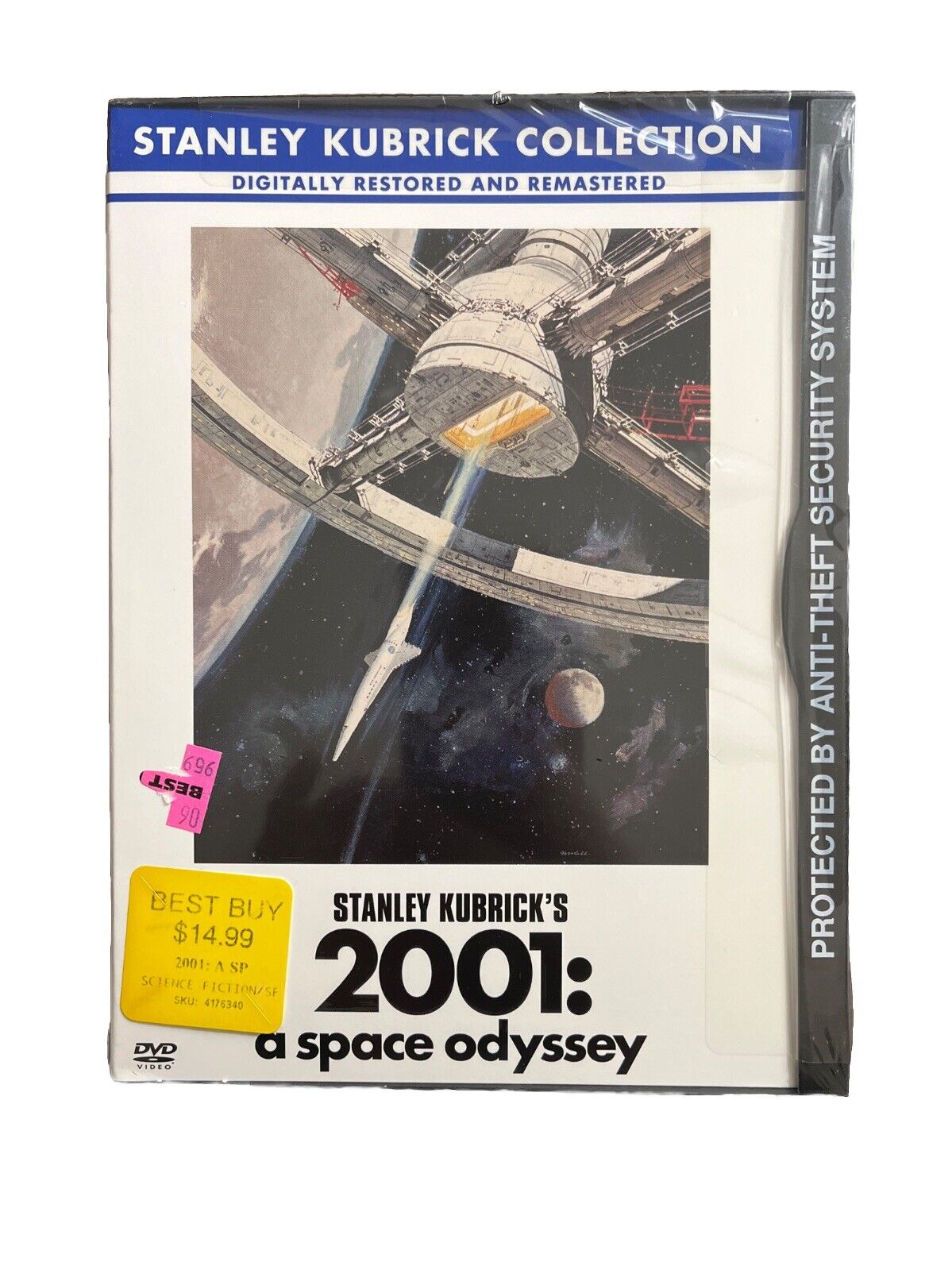 Vintage Collectable Movie 2001: A SPACE ODYSSEY (1968 DVD) Stanley Kubrick