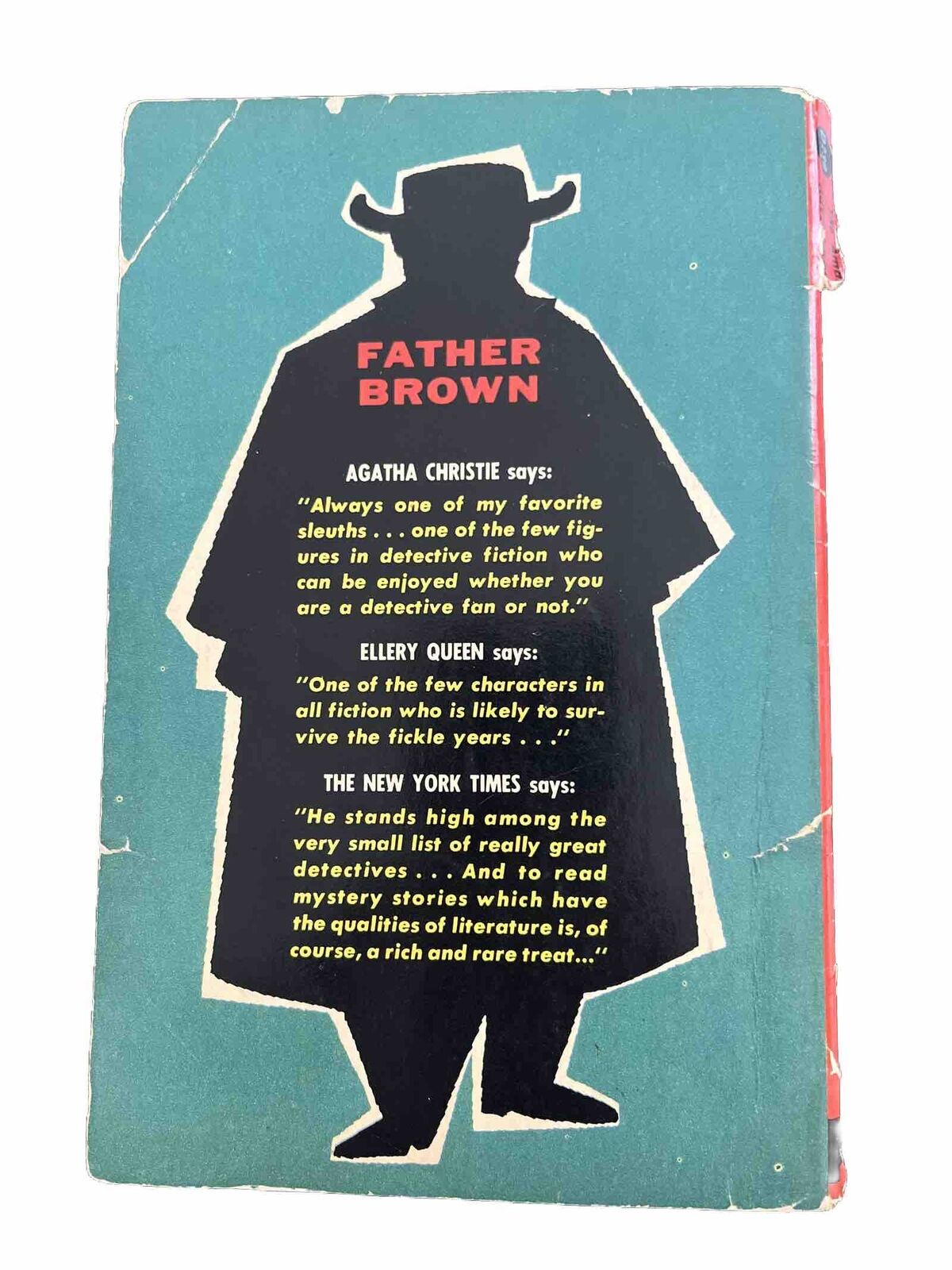 The Amazing Adventures of Father Brown by G K Chesterton - Dell D230- 1961