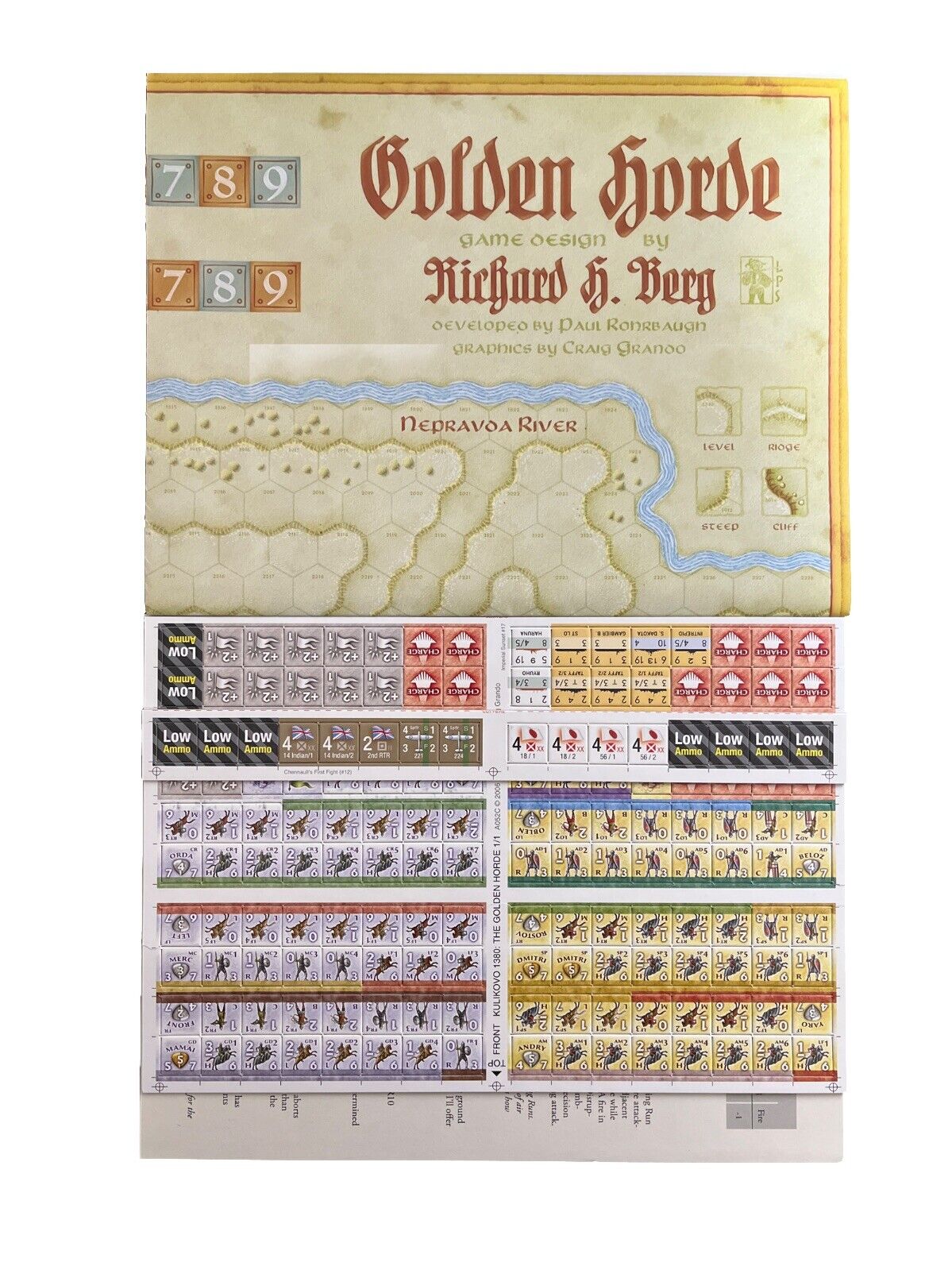 Against the Odds Mag #18 With Historical Board Game Kulikovo 1380 - Golden Horde