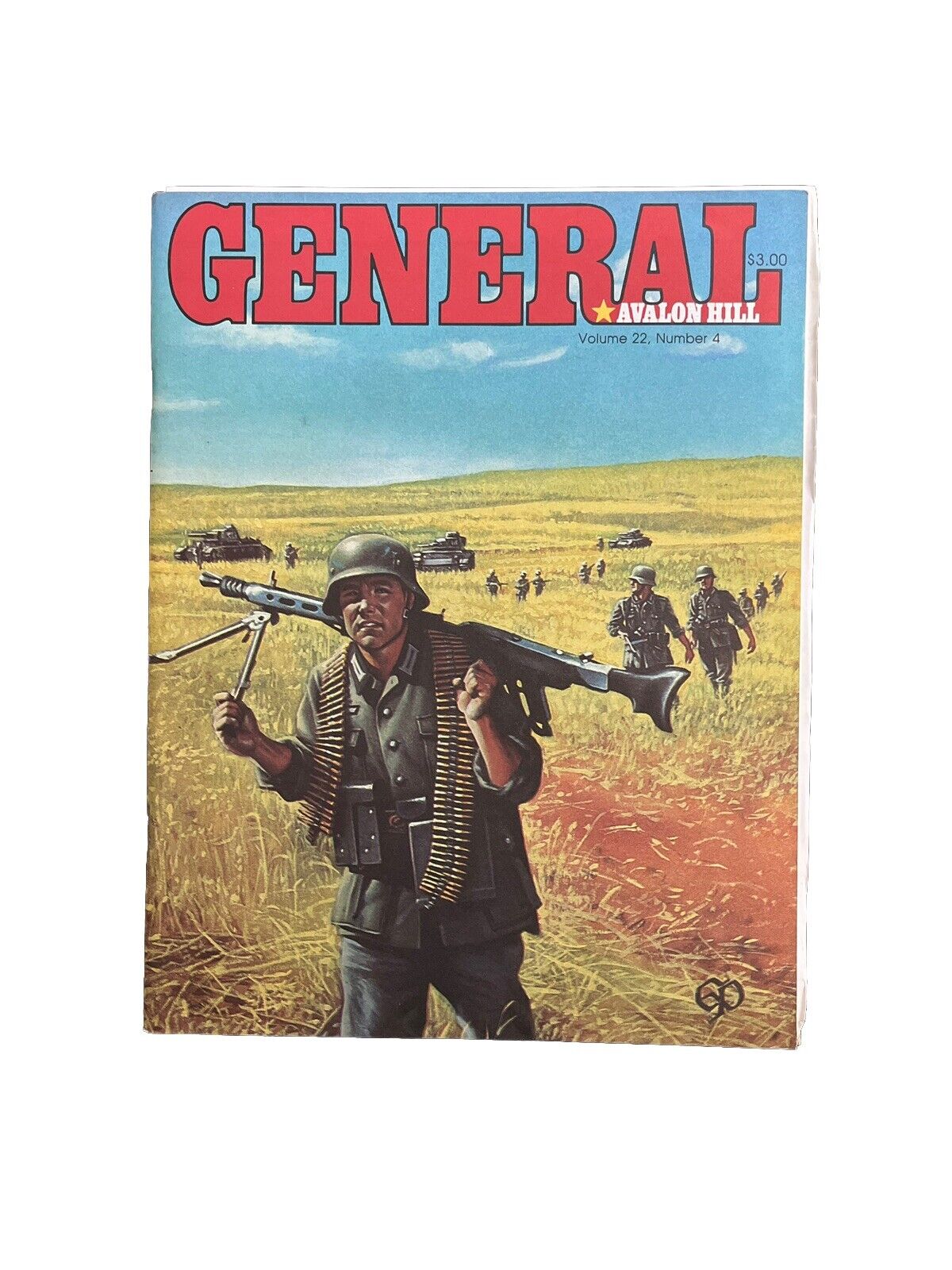 The Avalon Hill General Collectable Vintage Board Game Magazine Vol.22 #4