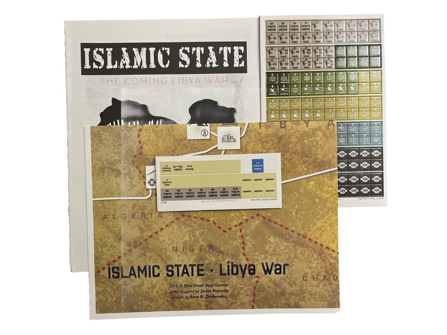 CounterFact Magazine With Complete War Game #5 Islamic State - Libya War