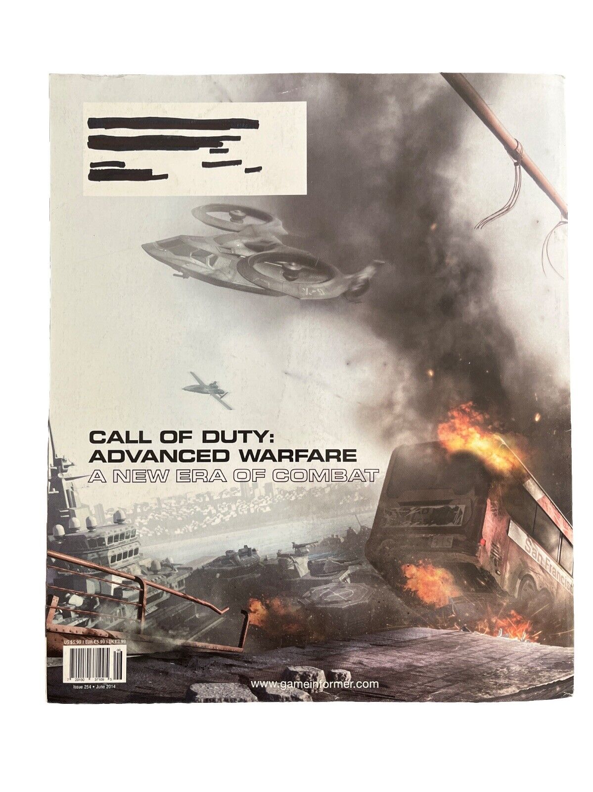 June 2014 Game Informer #254 Video Game Magazine CALL OF DUTY: ADVANCED WARFARE