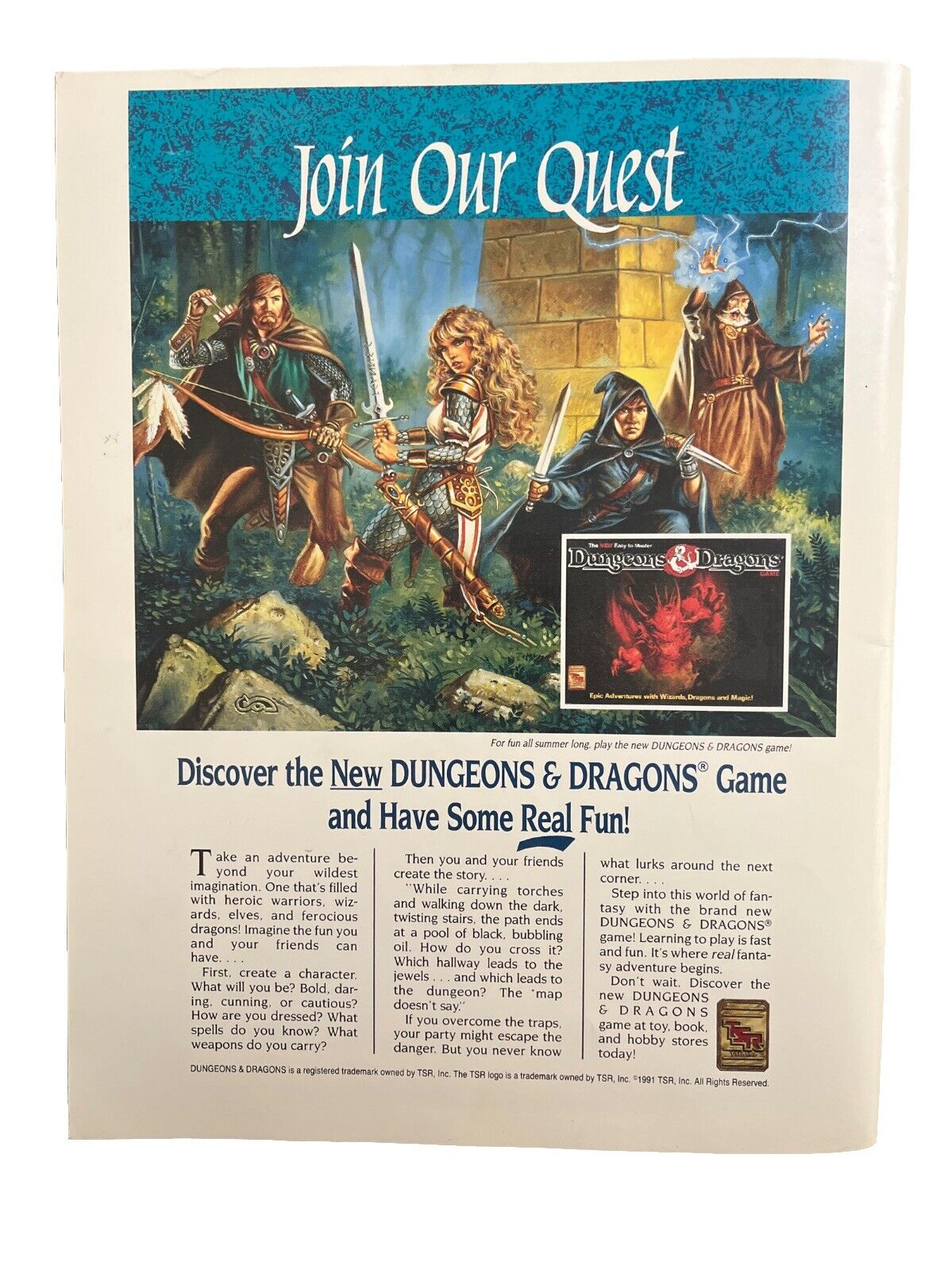 Origins ‘91 Antique Program Booklet For The National Gaming Convention July 4-7