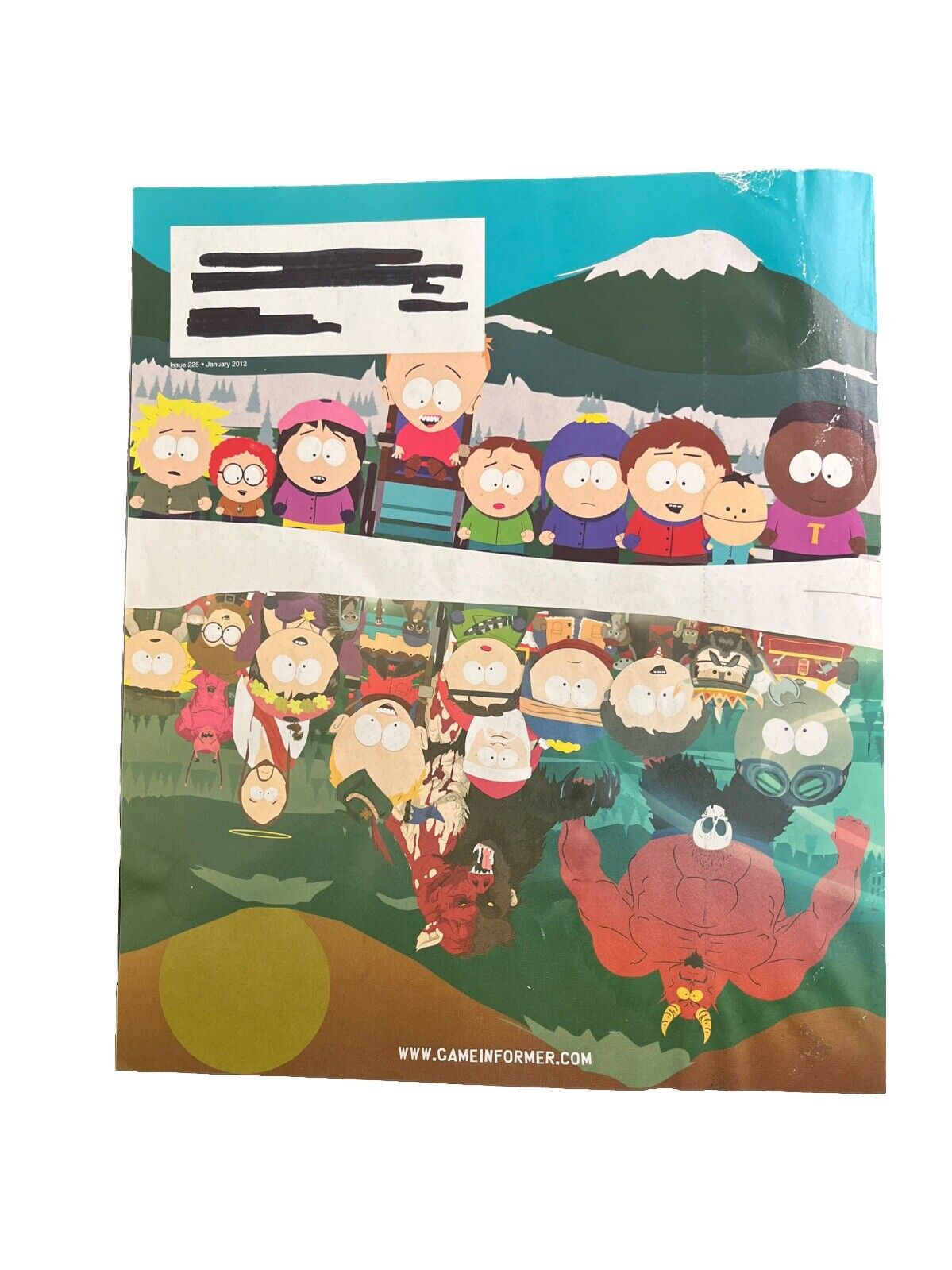 January 2012 Game Informer #225 Game Magazine South Park: The Stick of Truth